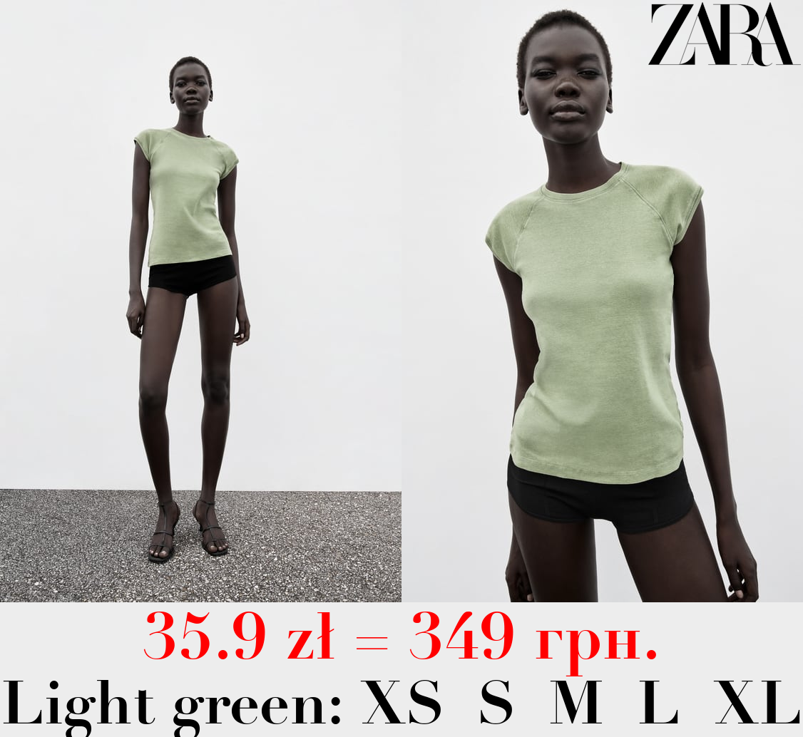 FADED COTTON T-SHIRT