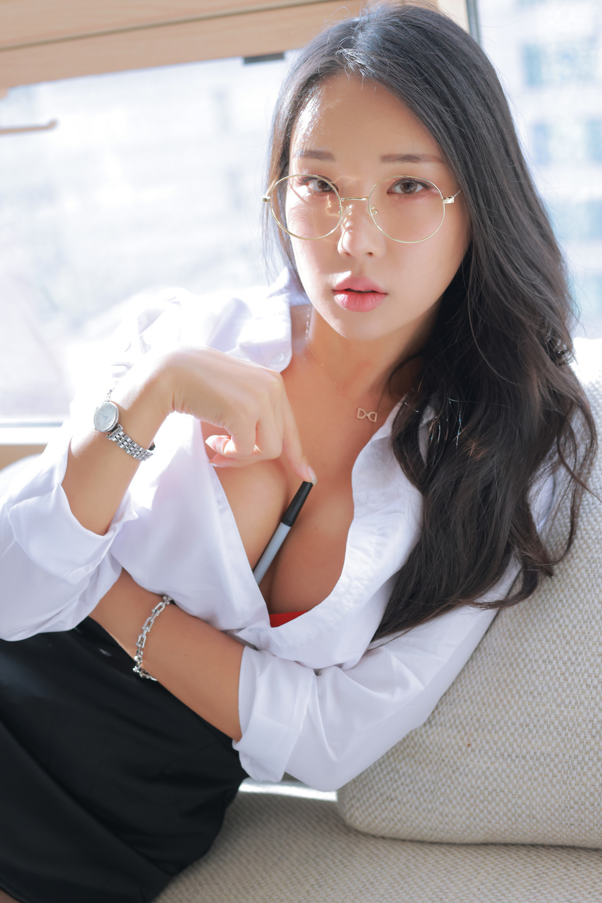 Coco 수민, [Patreon] Office Red Set.02 11