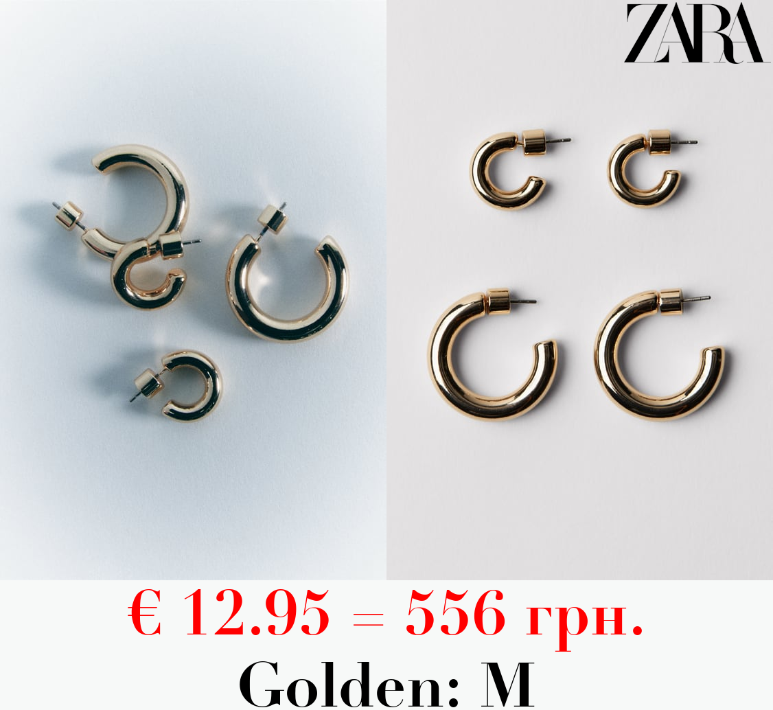 PACK OF HOOP EARRINGS