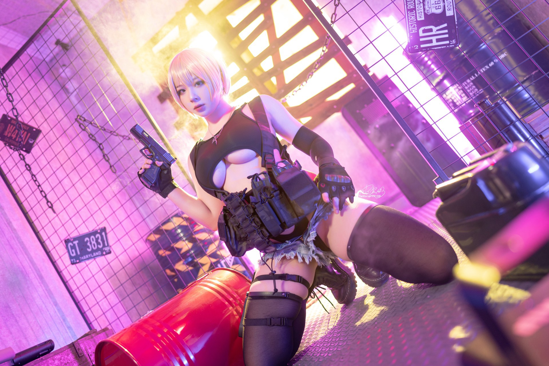 Cosplay 皮皮奶可可爱了啦 战术背心 12