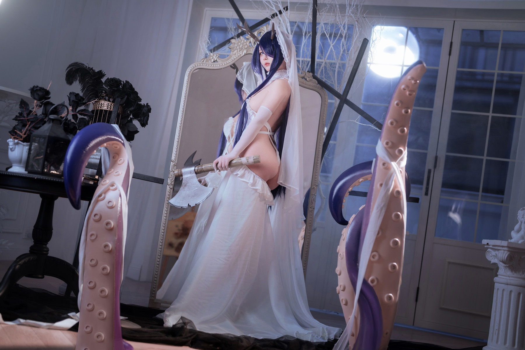 Cosplay Rioko凉凉子 碧蓝航线 金鹿号 33