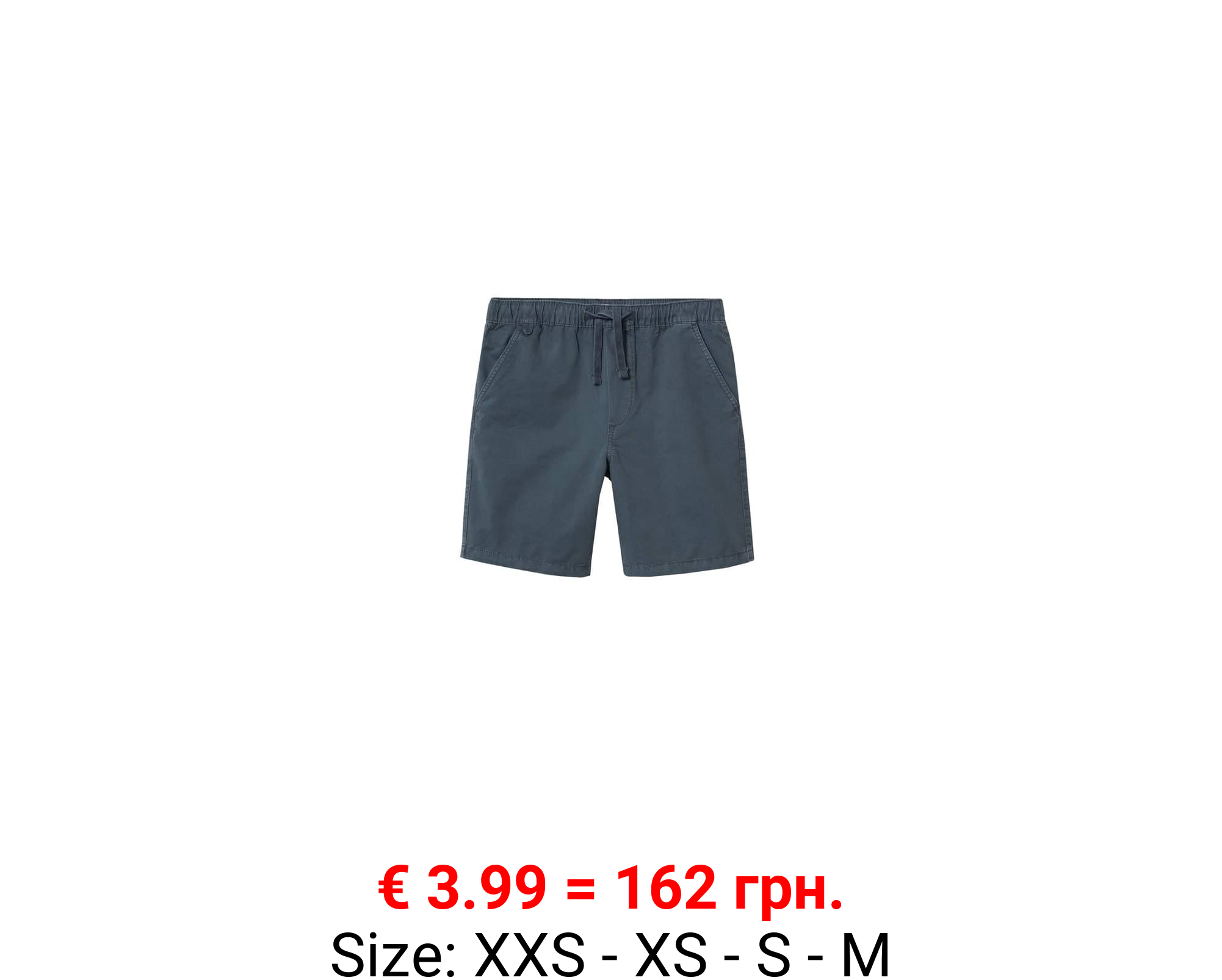 Bermudas algodón cintura elástica