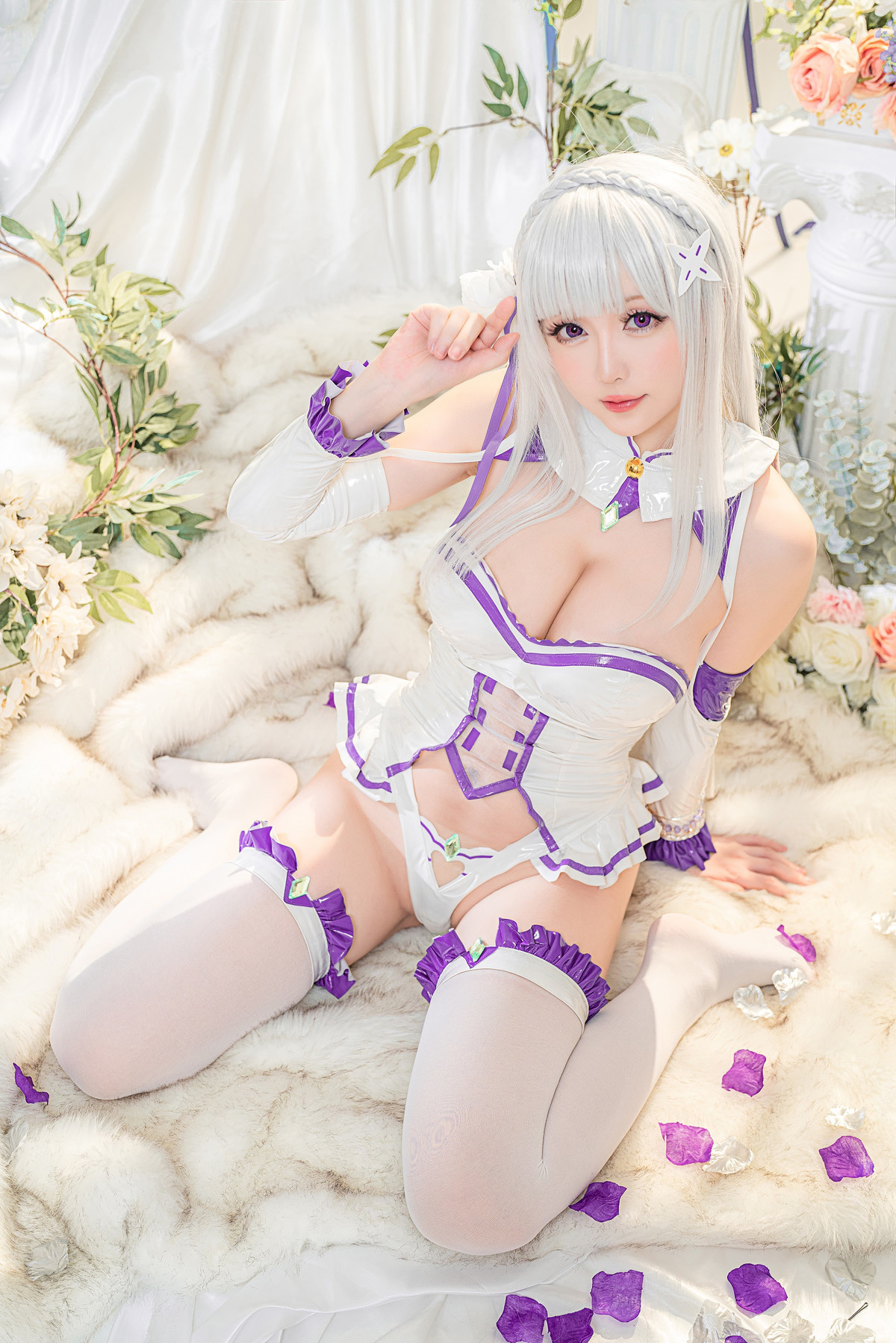 Hoshilily 小姐姐星之迟迟 Cosplay 爱蜜莉雅 25