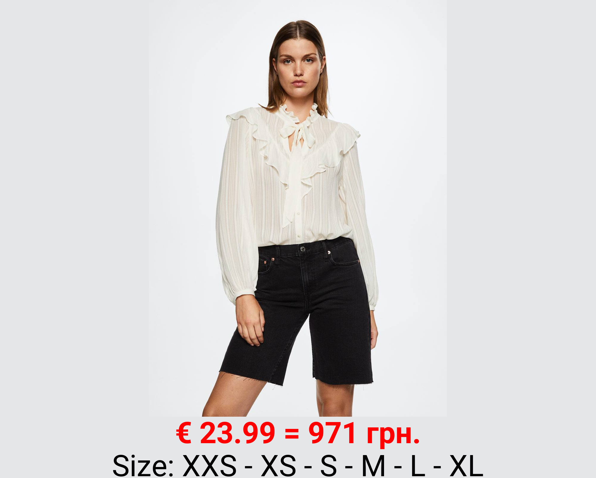 Blusa fluida lazo