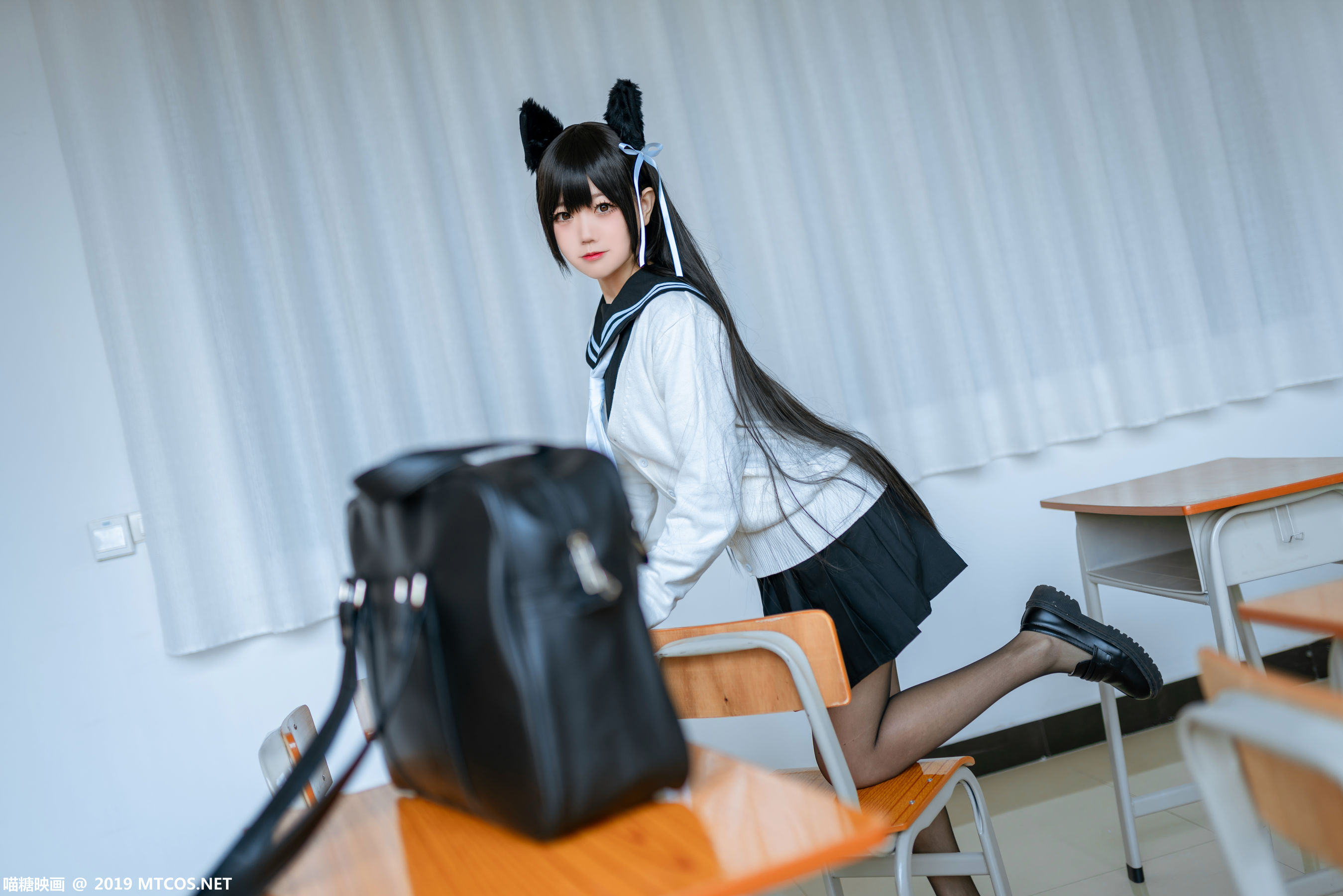 [喵糖映画]_SPL.009_肥肥雅-_犬JK-写真图集共39P 3