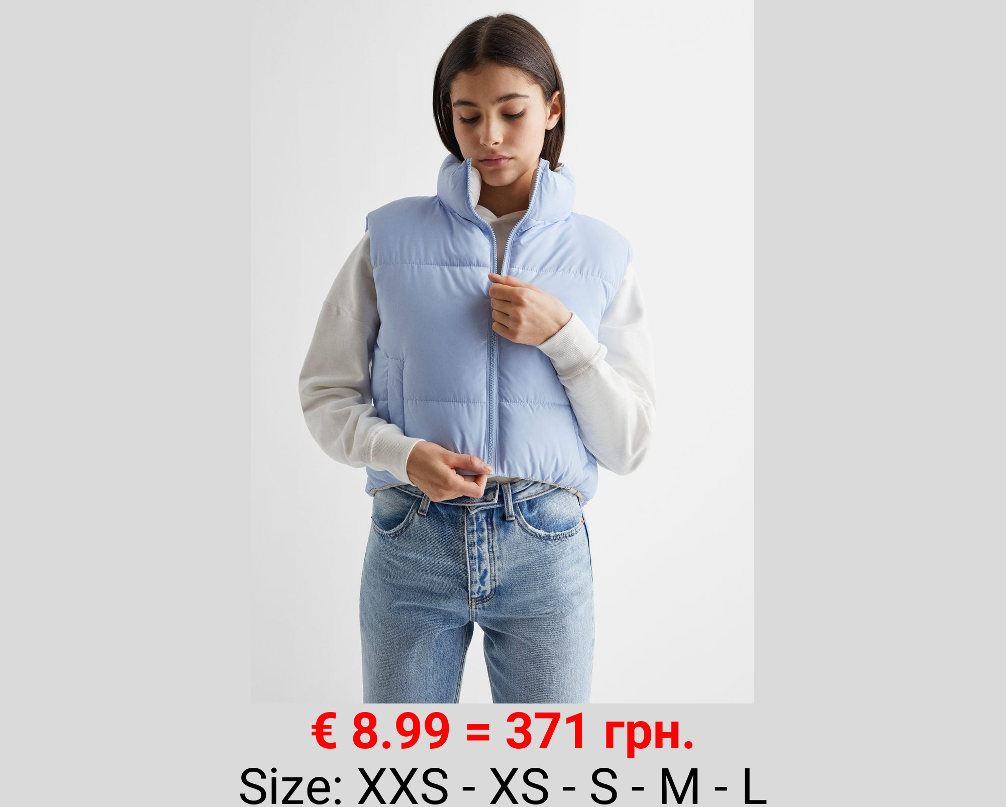 Chaleco acolchado reversible