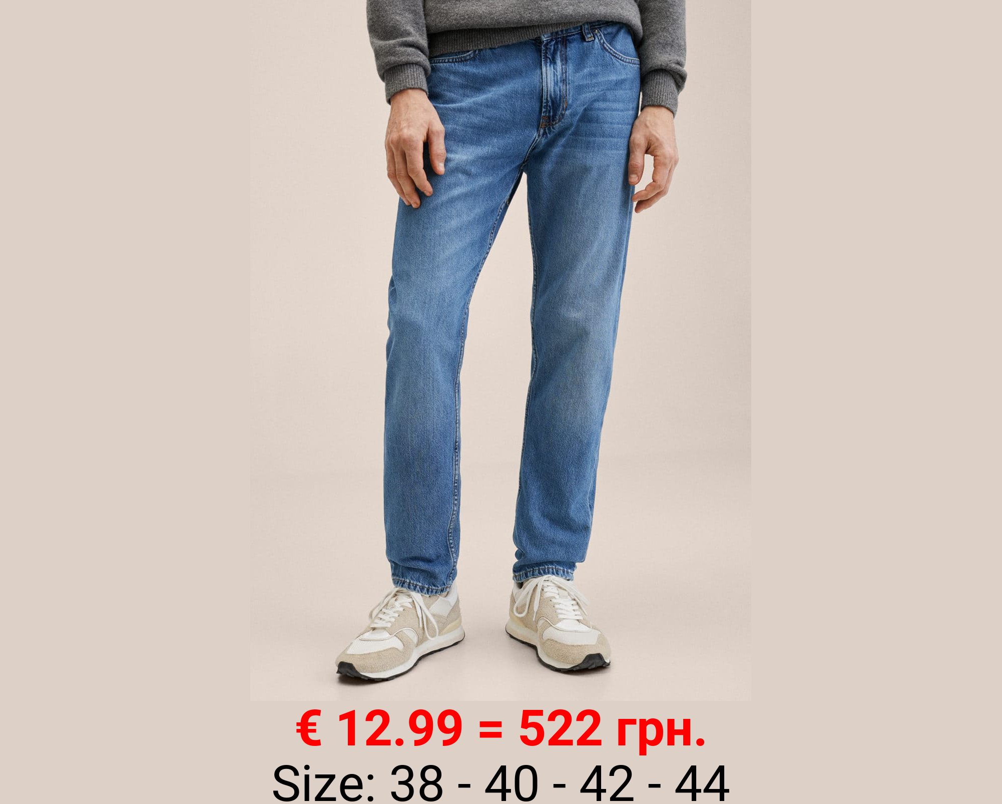 Jeans bob straight-fit lavado medio