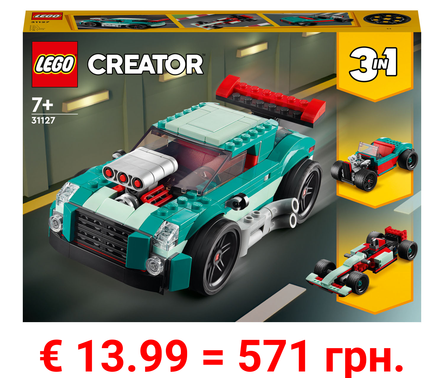 LEGO® Creator 31127 »Straßenflitzer«