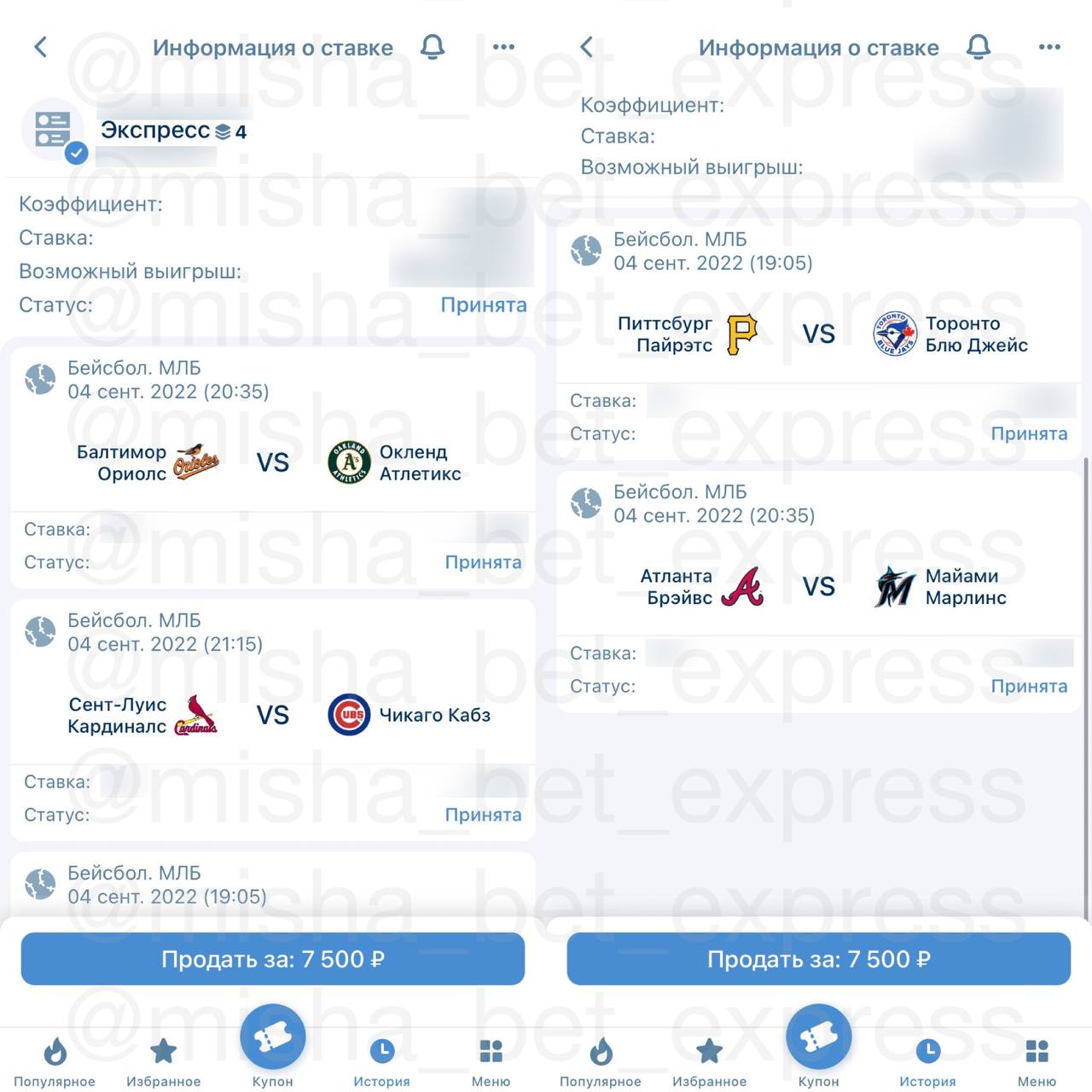 Просмотр telegram