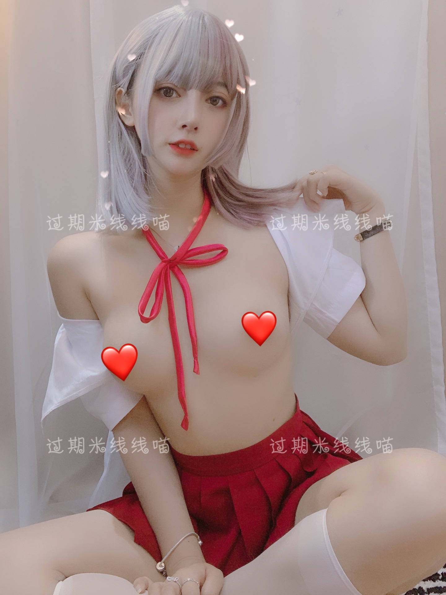 052-过期米线线喵---红色JK-17P-608-MB-07-02