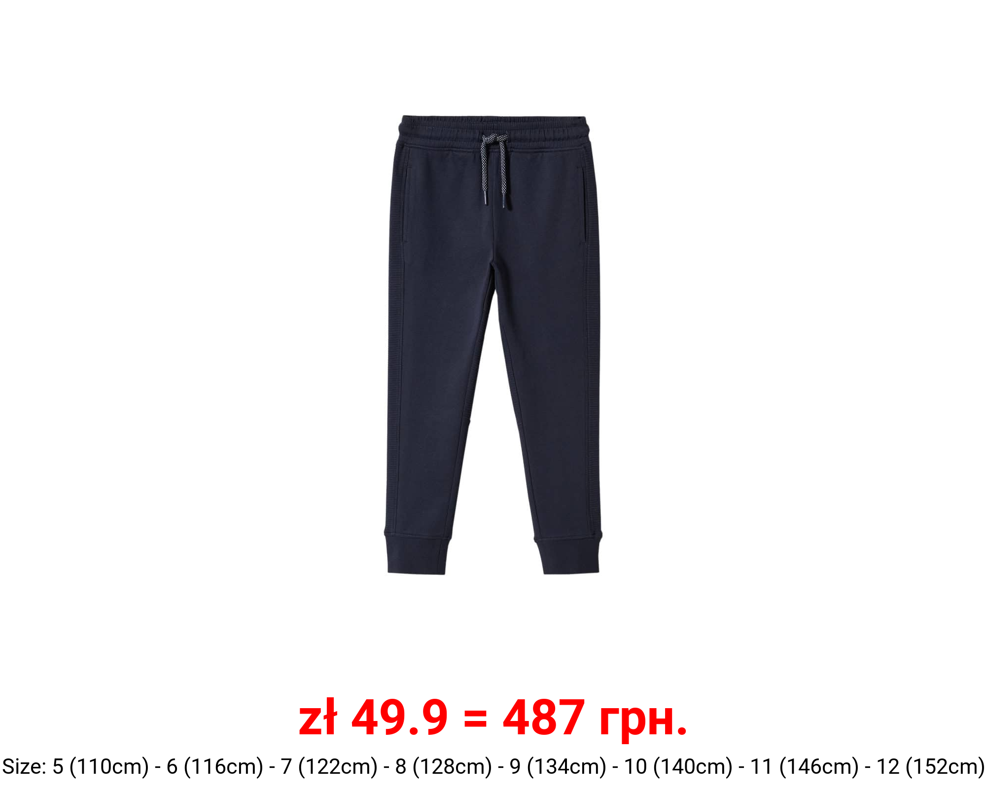 Pantalón jogger textura