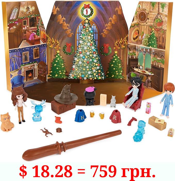 Wizarding World Harry Potter, Magical Minis Advent Calendar 2023 with 24 Gifts, Surprise Toys Christmas Countdown Calendar, Kids Toys for Ages 6 & up