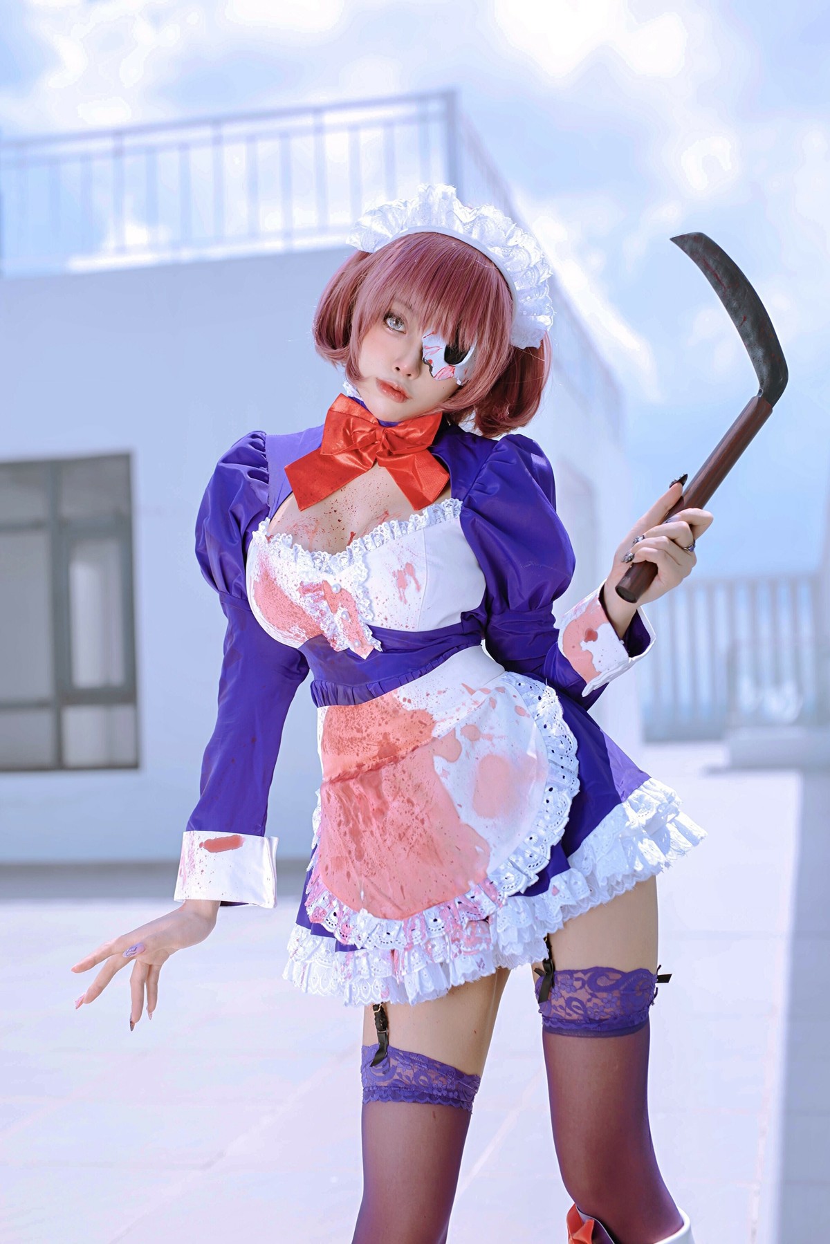 萝莉Byoru Cosplay メイド仮面 Maid Mask 7