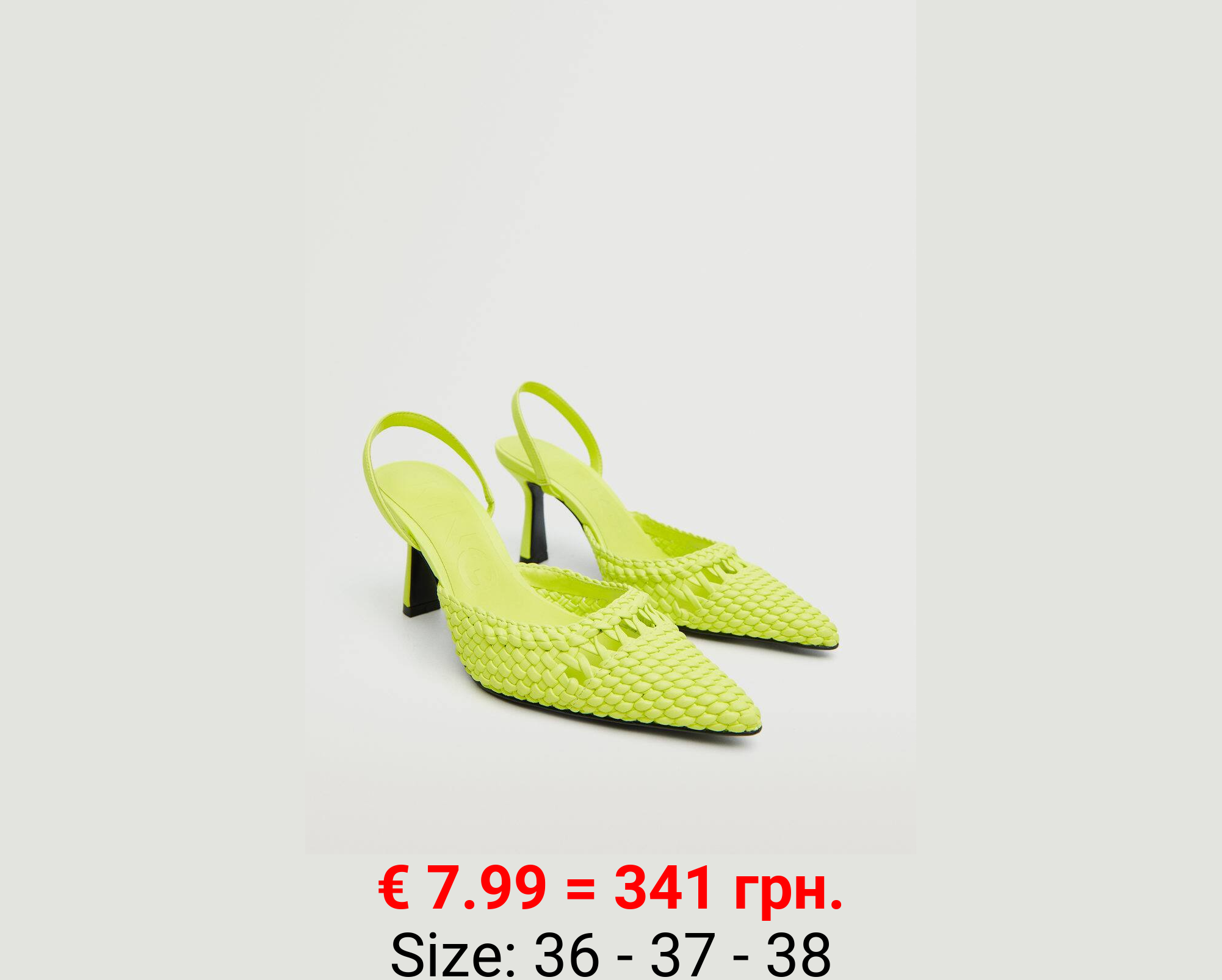 Zapato trenzado tacón