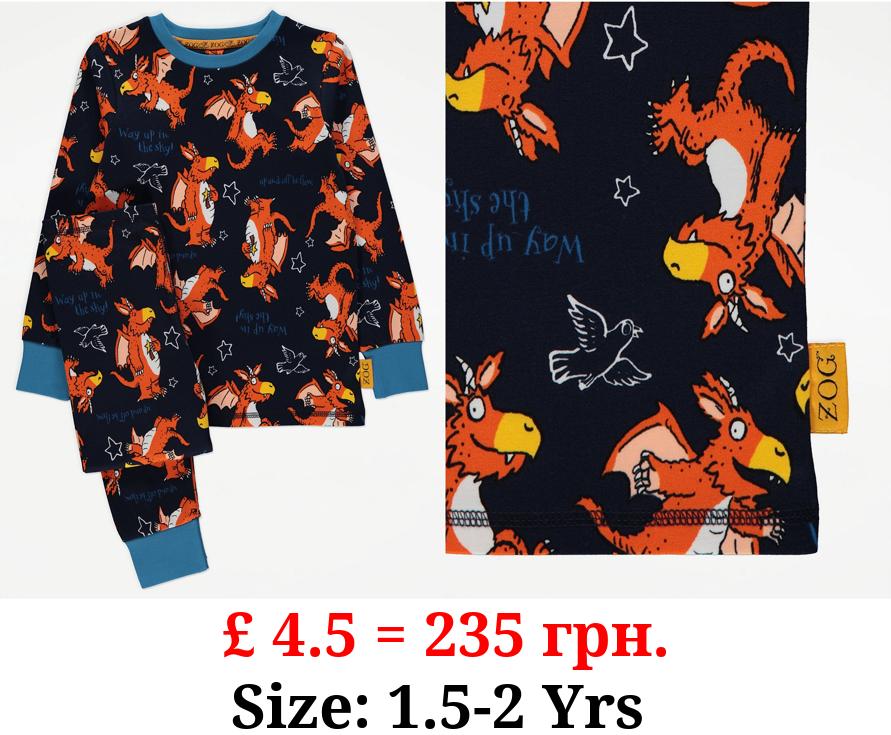 Zog Way Up In The Sky Navy Pyjamas