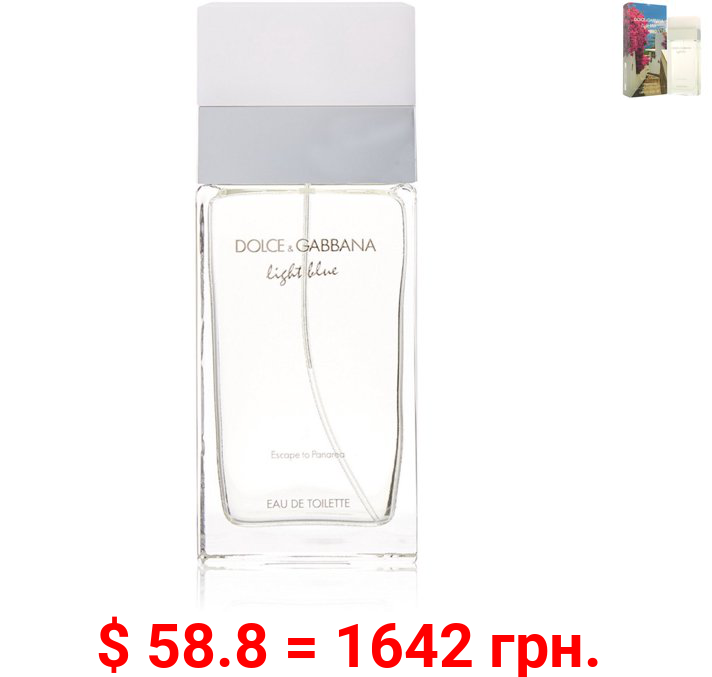 Dolce & Gabbana Light Blue Escape to Panarea Eau de Toilette, Perfume for Women, 3.3 Oz