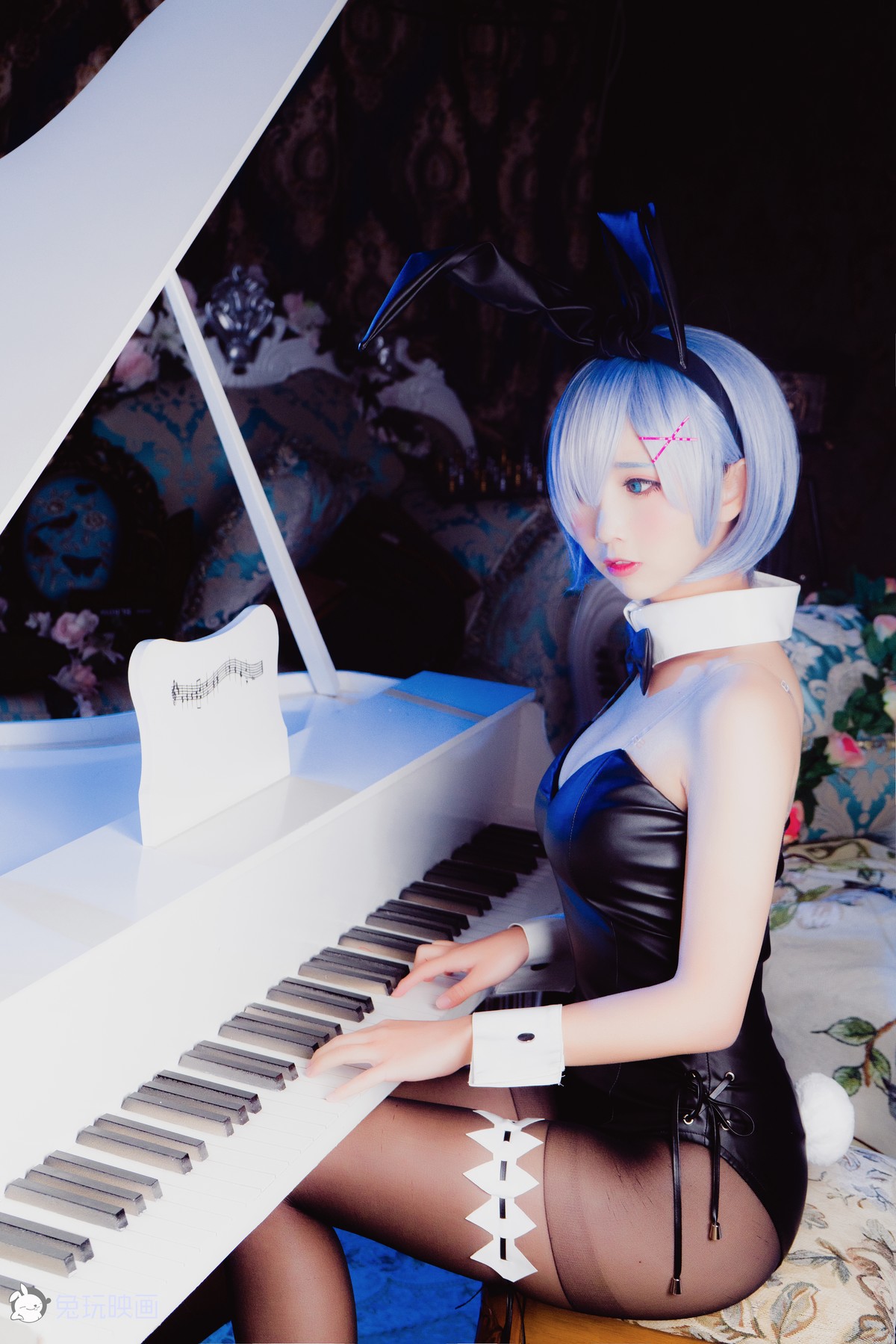 Cosplay 面饼仙儿 兔女郎 25