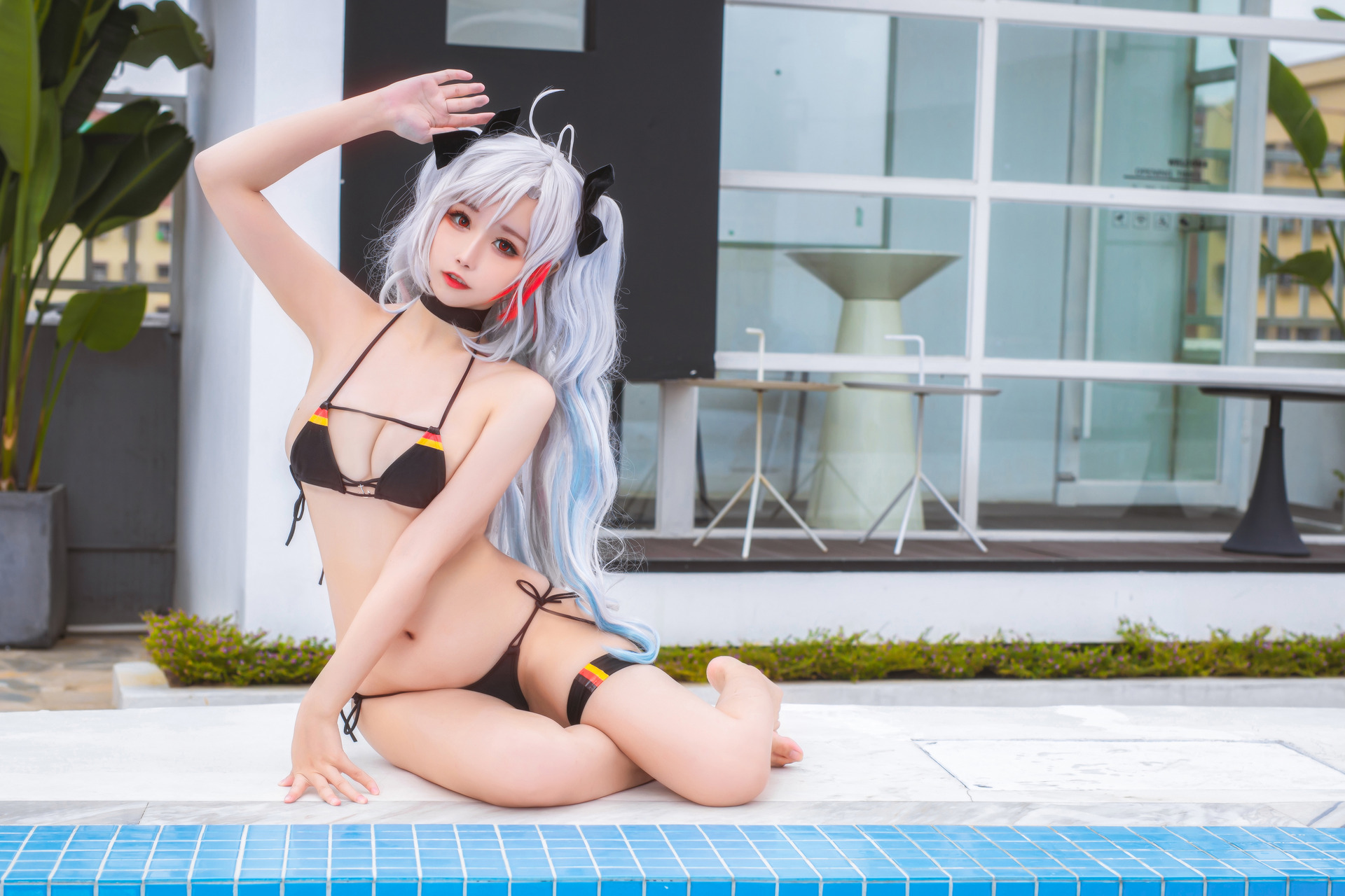 [Momoko葵葵] Prinz Eugen 欧根亲王 Bikini 水着 3