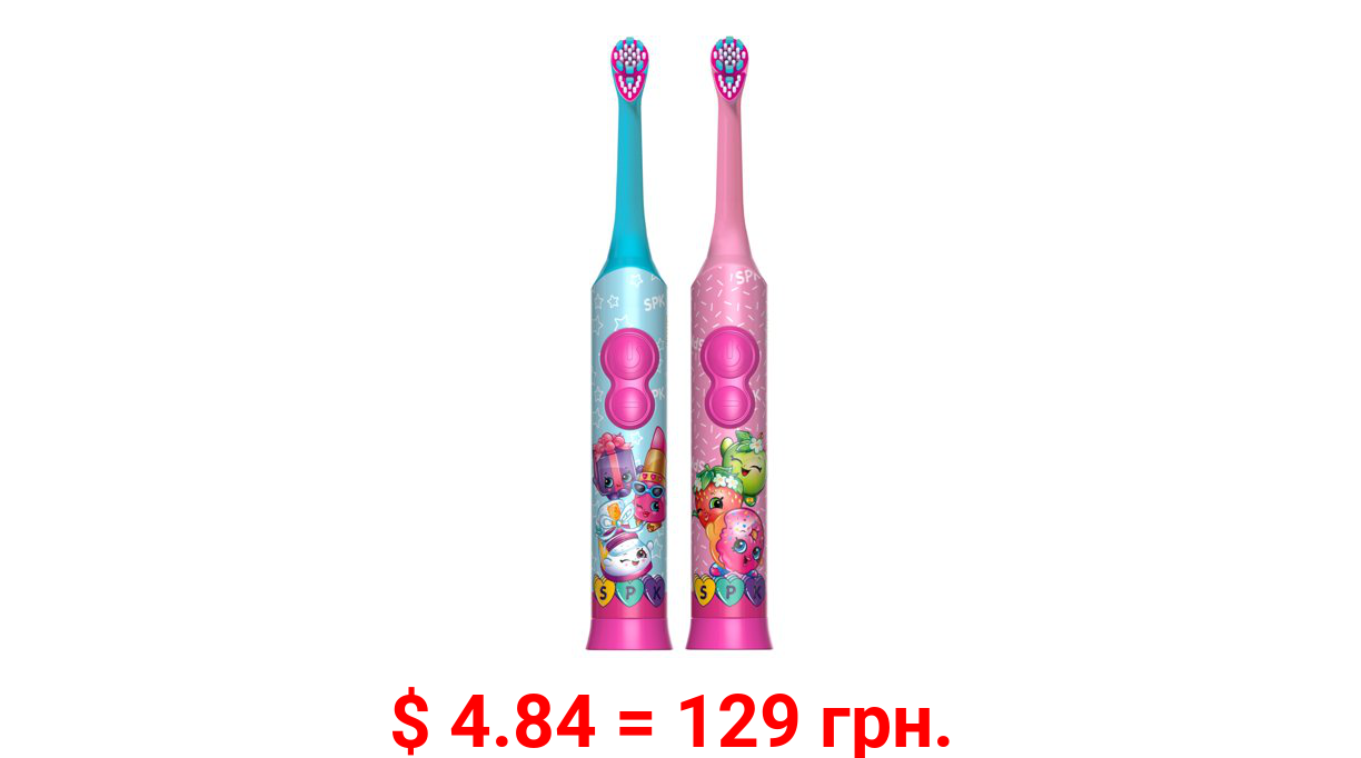 Firefly Clean N' Protect™ Shopkins Power Toothbrush with Antibacterial Cover