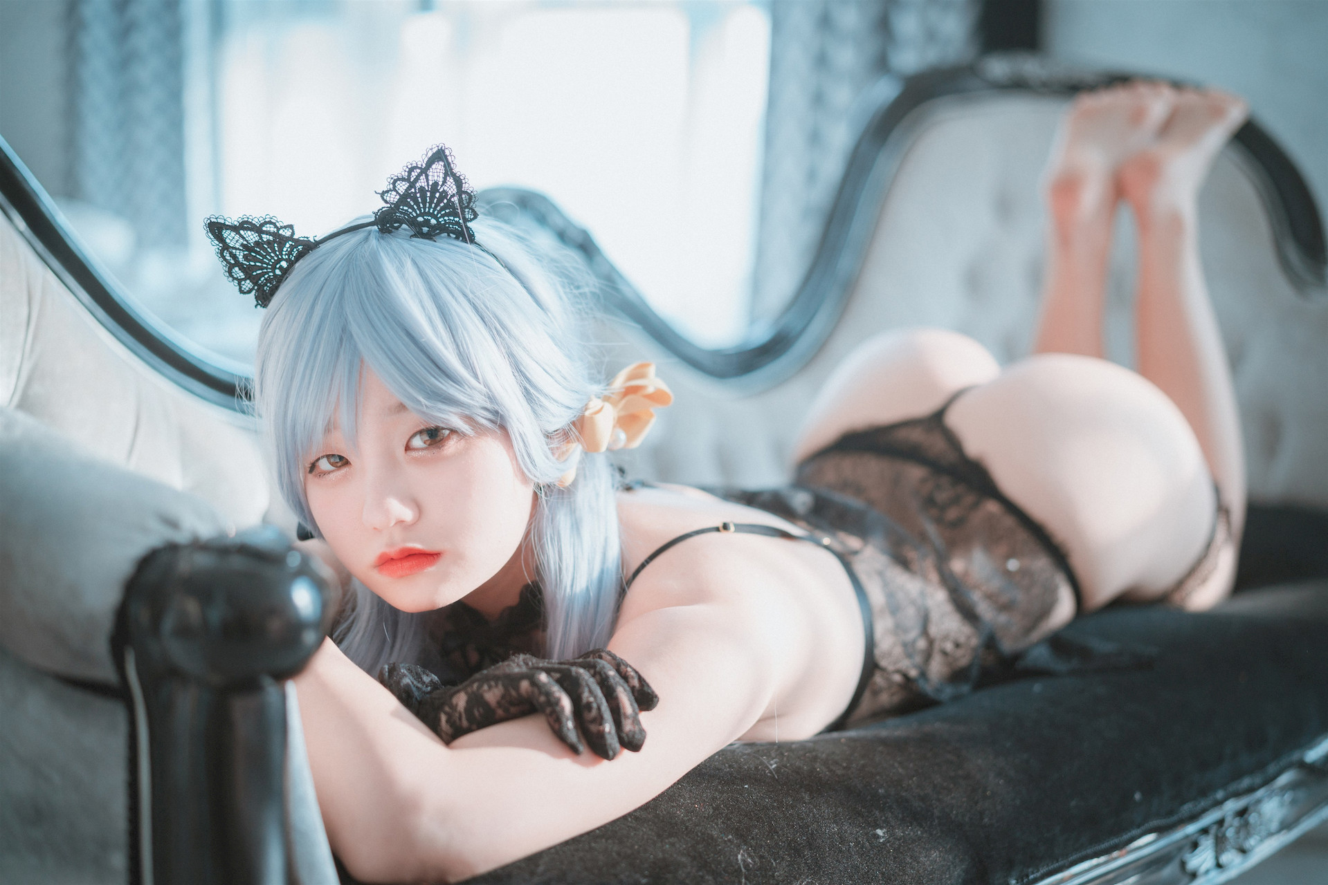 Jeong Jenny 정제니, [DJAWA] Schwarz und Wei Katzenmädchen 11