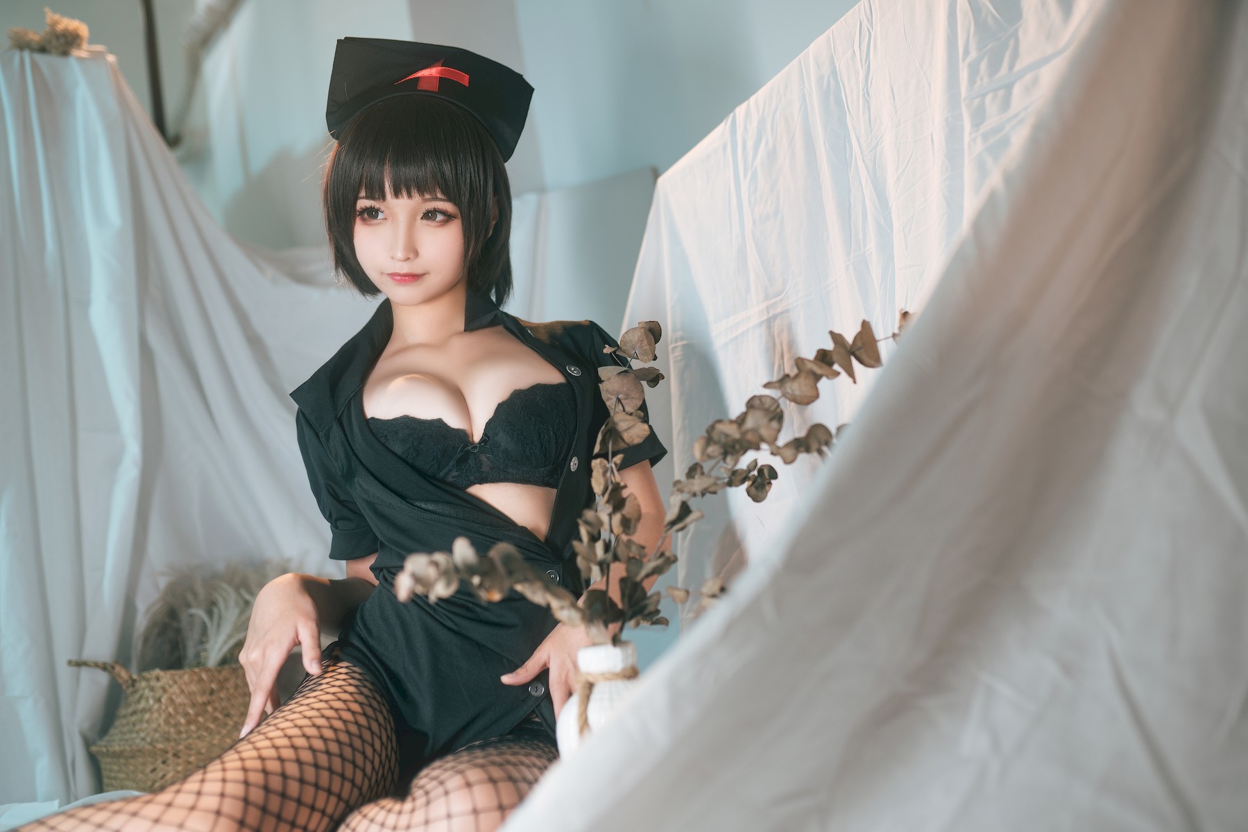 Cosplay 蠢沫沫 Chunmomo 护士 Dark Nurse 21