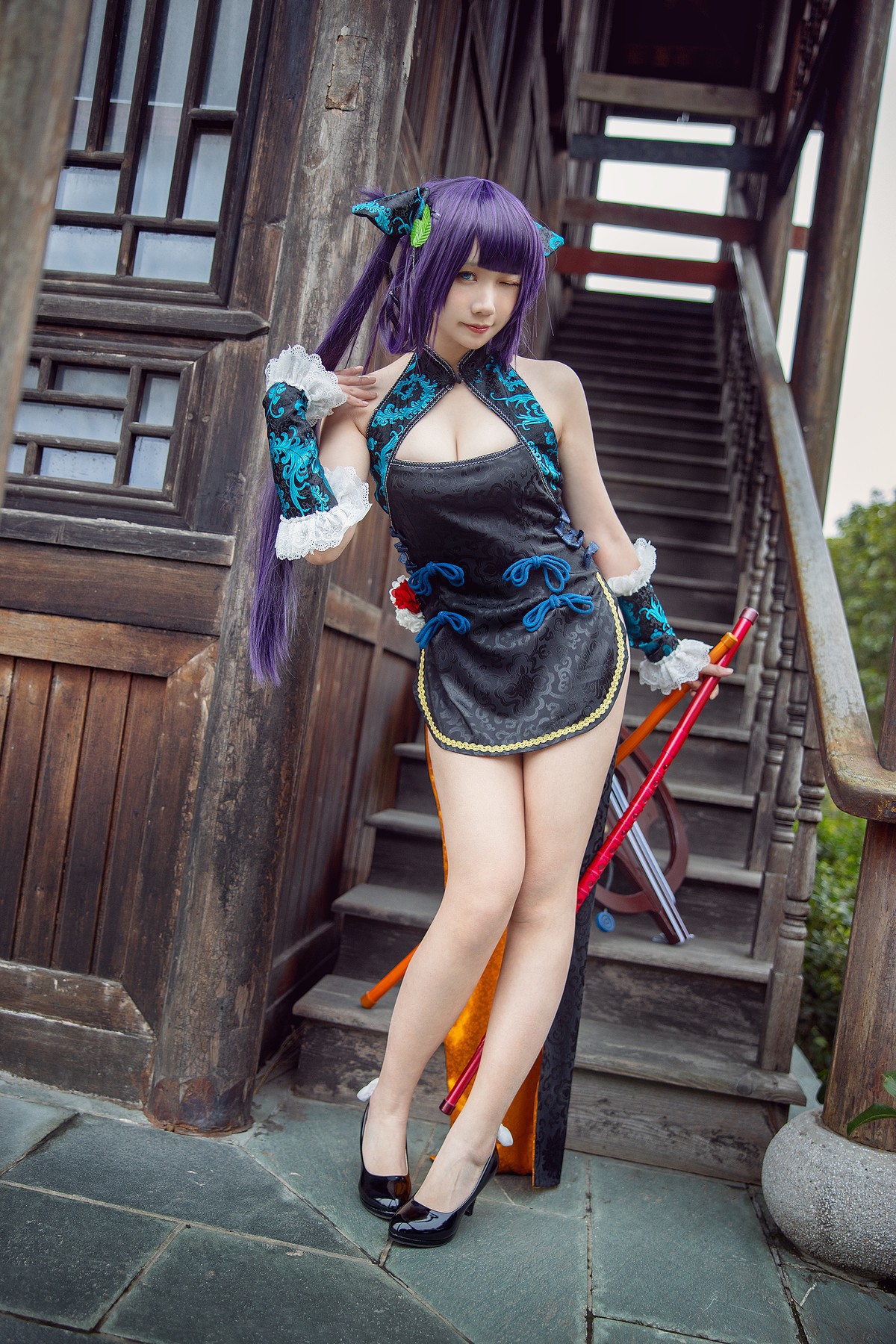Cosplay 麻花麻花酱 杨玉环满破+二破 36