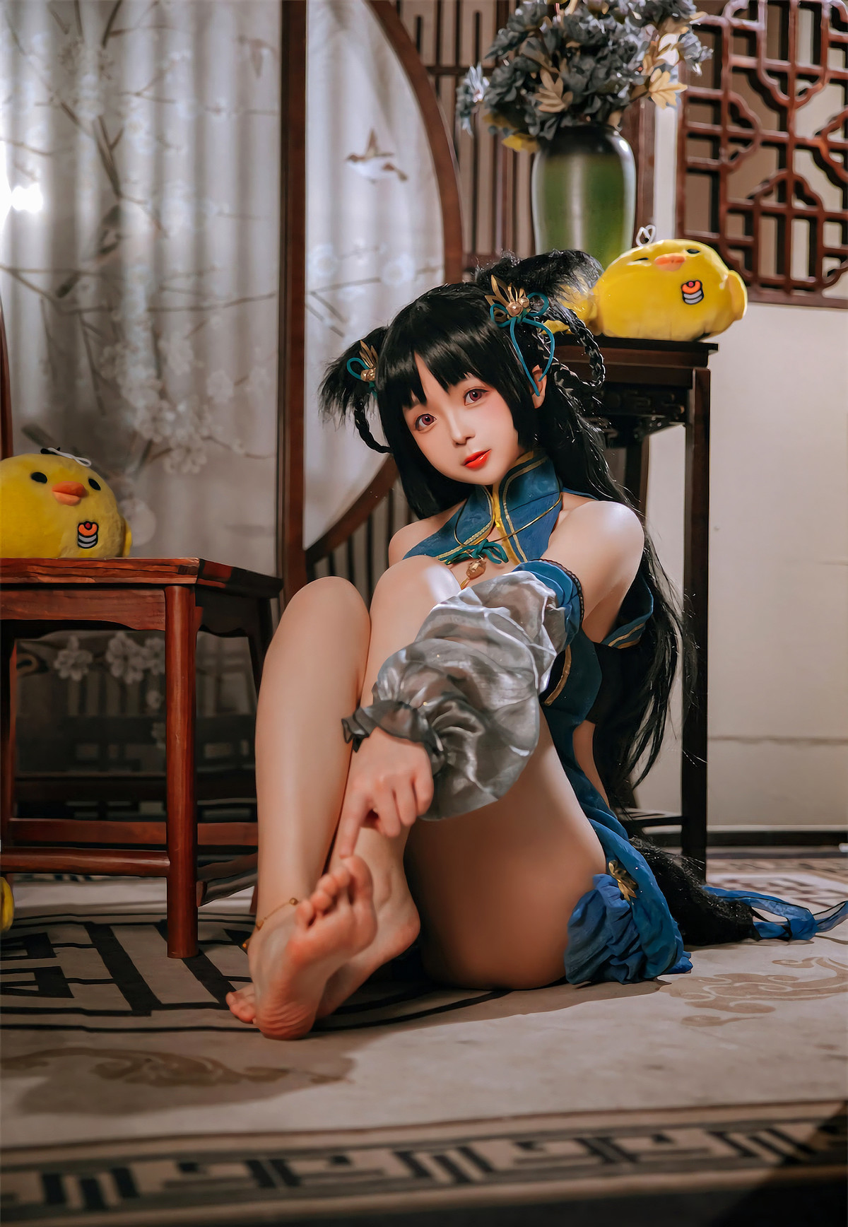 Cosplay Rinaijiao日奈娇 碧蓝航线 大潮旗袍 24