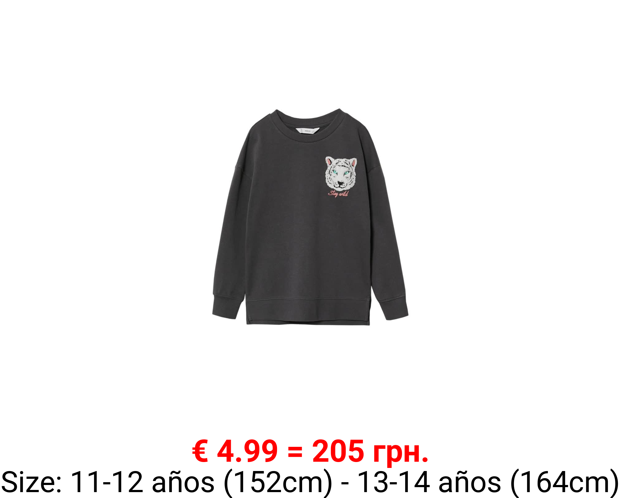 Sudadera bordado textura 