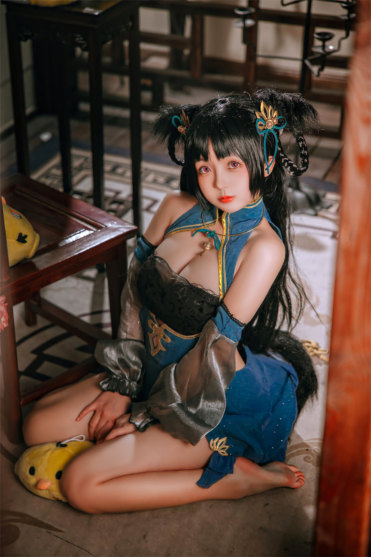 Cosplay Rinaijiao日奈娇 碧蓝航线 大潮旗袍 14