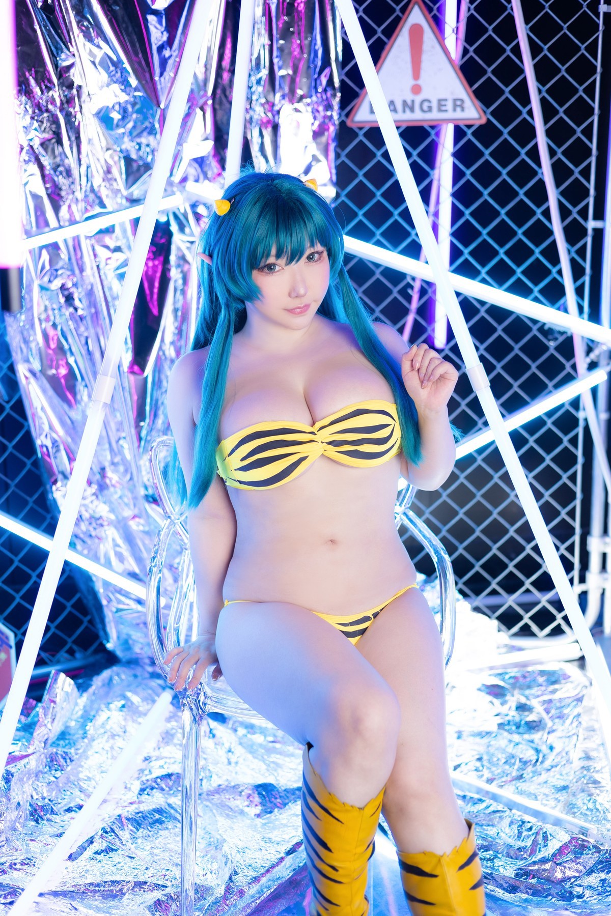Cosplay SAKUサク Lum ラム うる星やつら Set.04 30