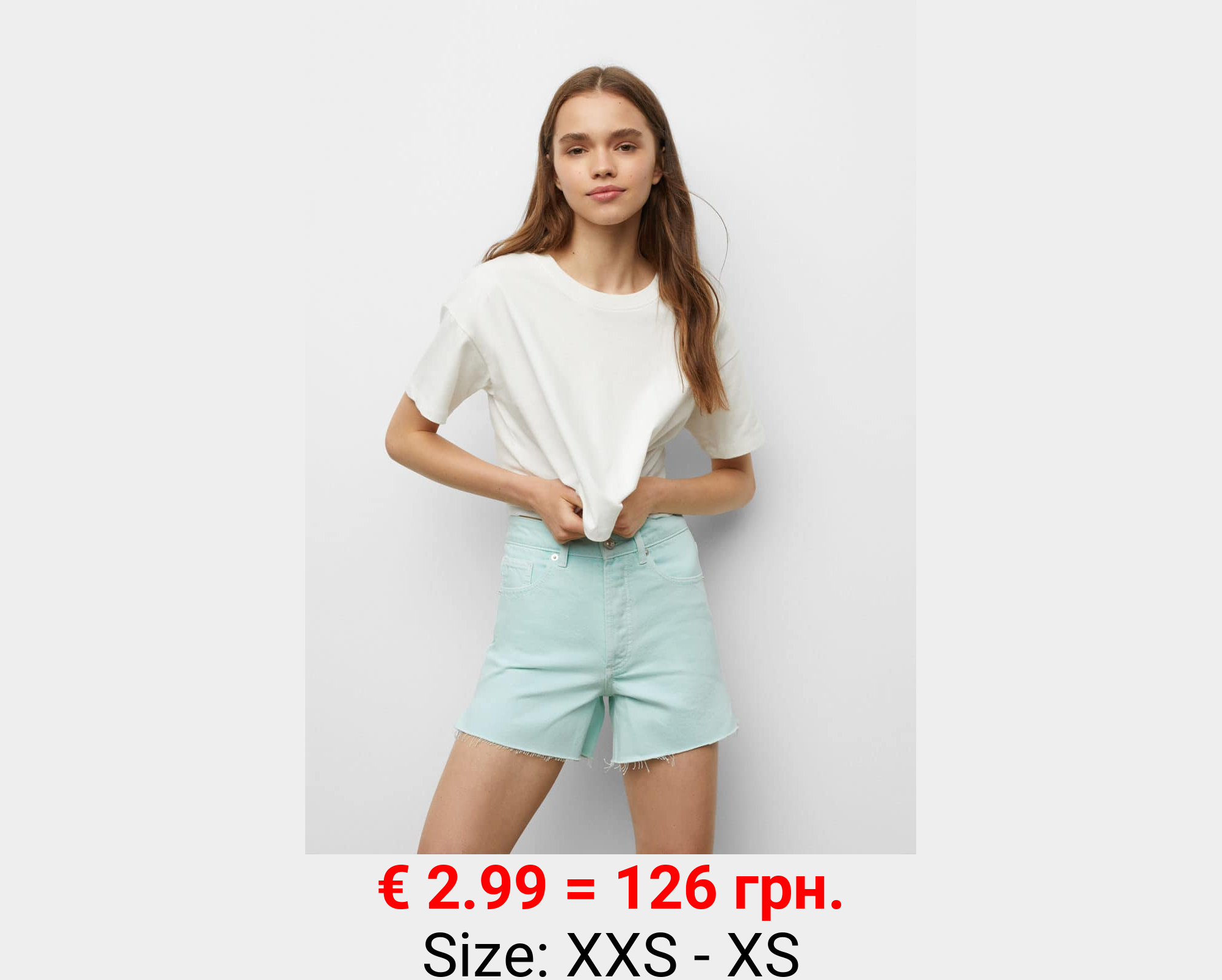 Short vaquero tiro alto