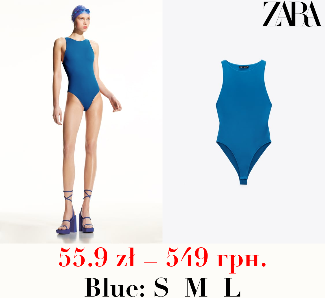 HALTER NECK BODYSUIT