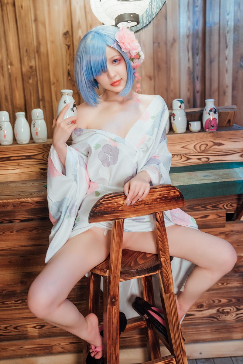 晕崽 - 和服蕾姆 [46P] 30