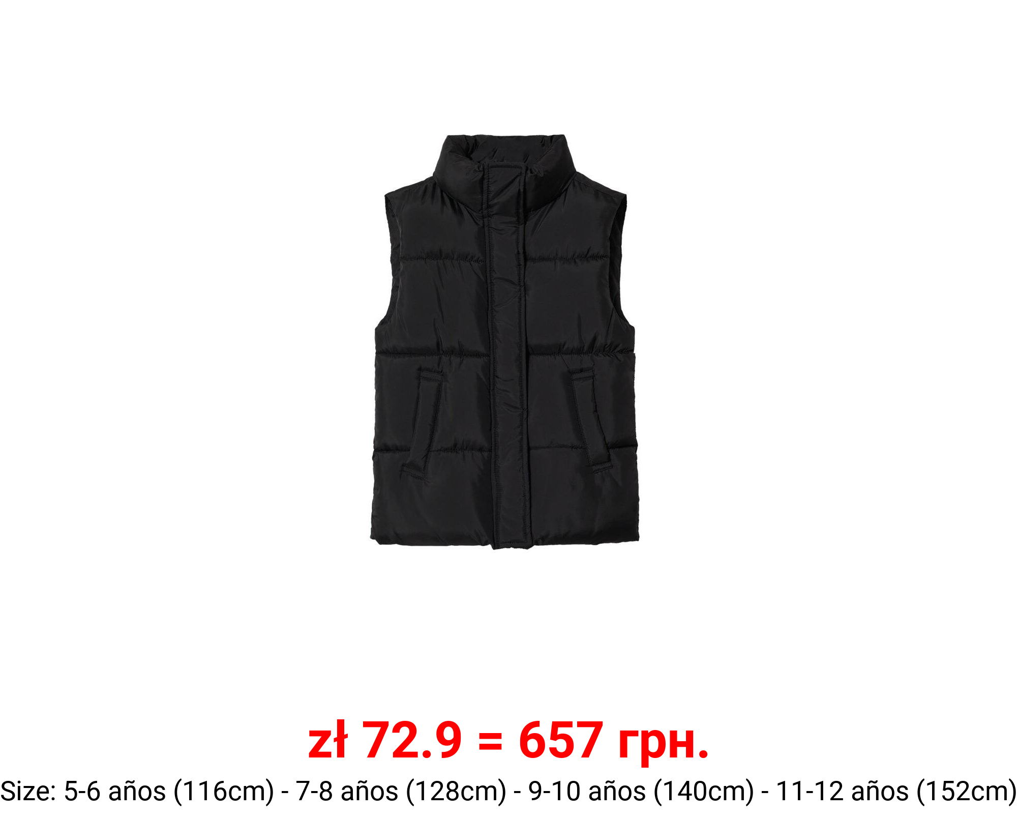 Chaleco acolchado polar