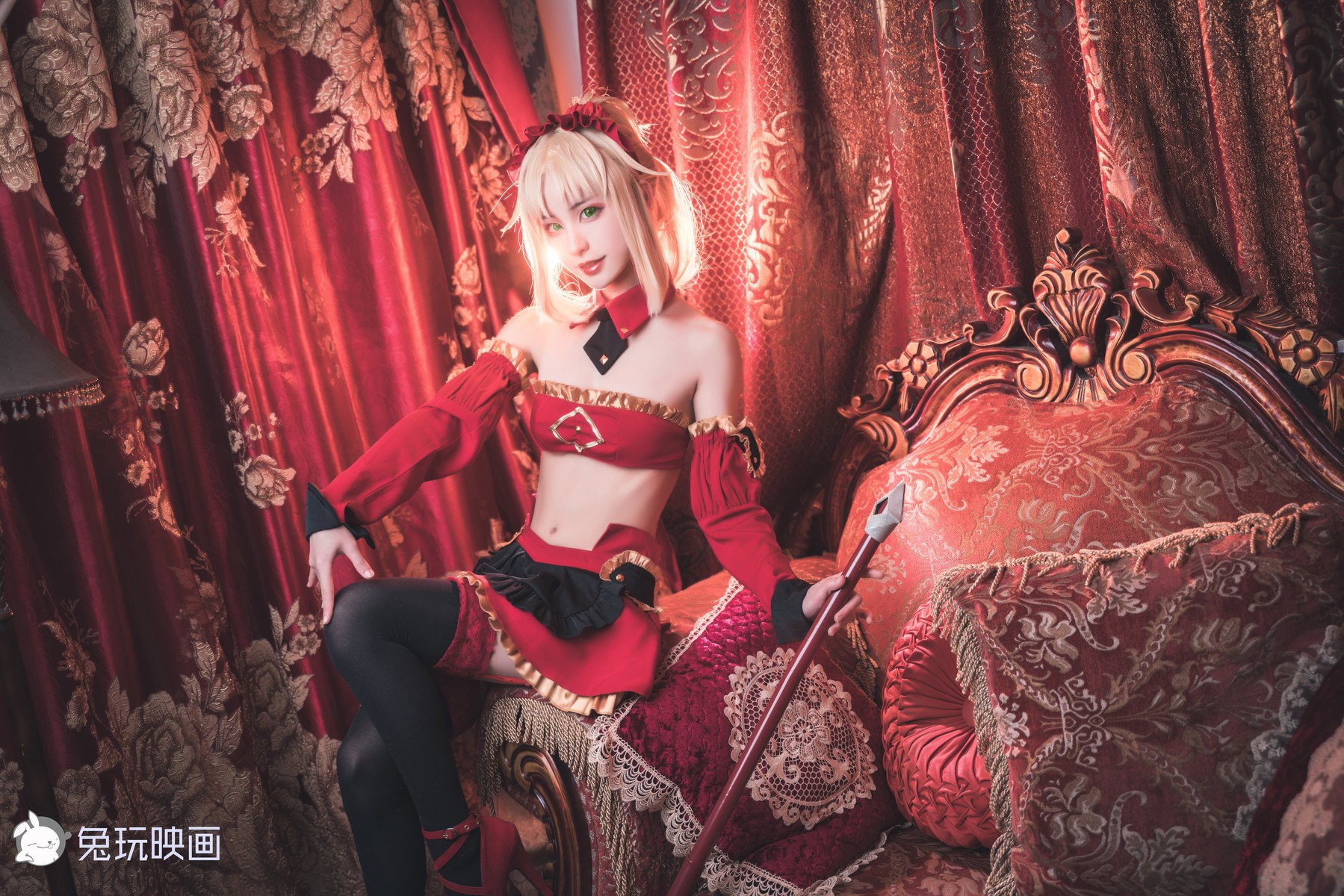 Cosplay 兔玩映画 小莫女仆 28