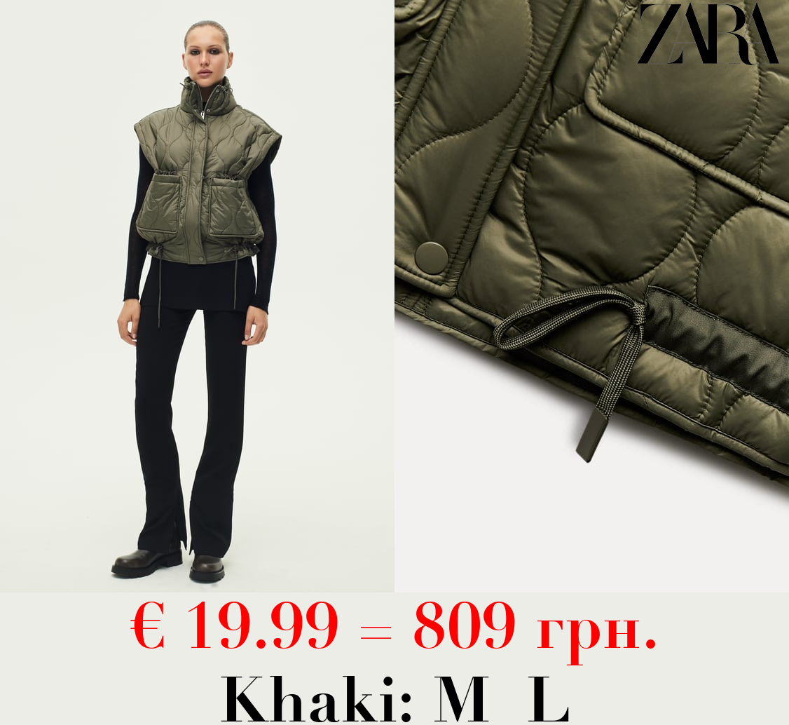 WATER-REPELLENT ZW COLLECTION PUFFER GILET