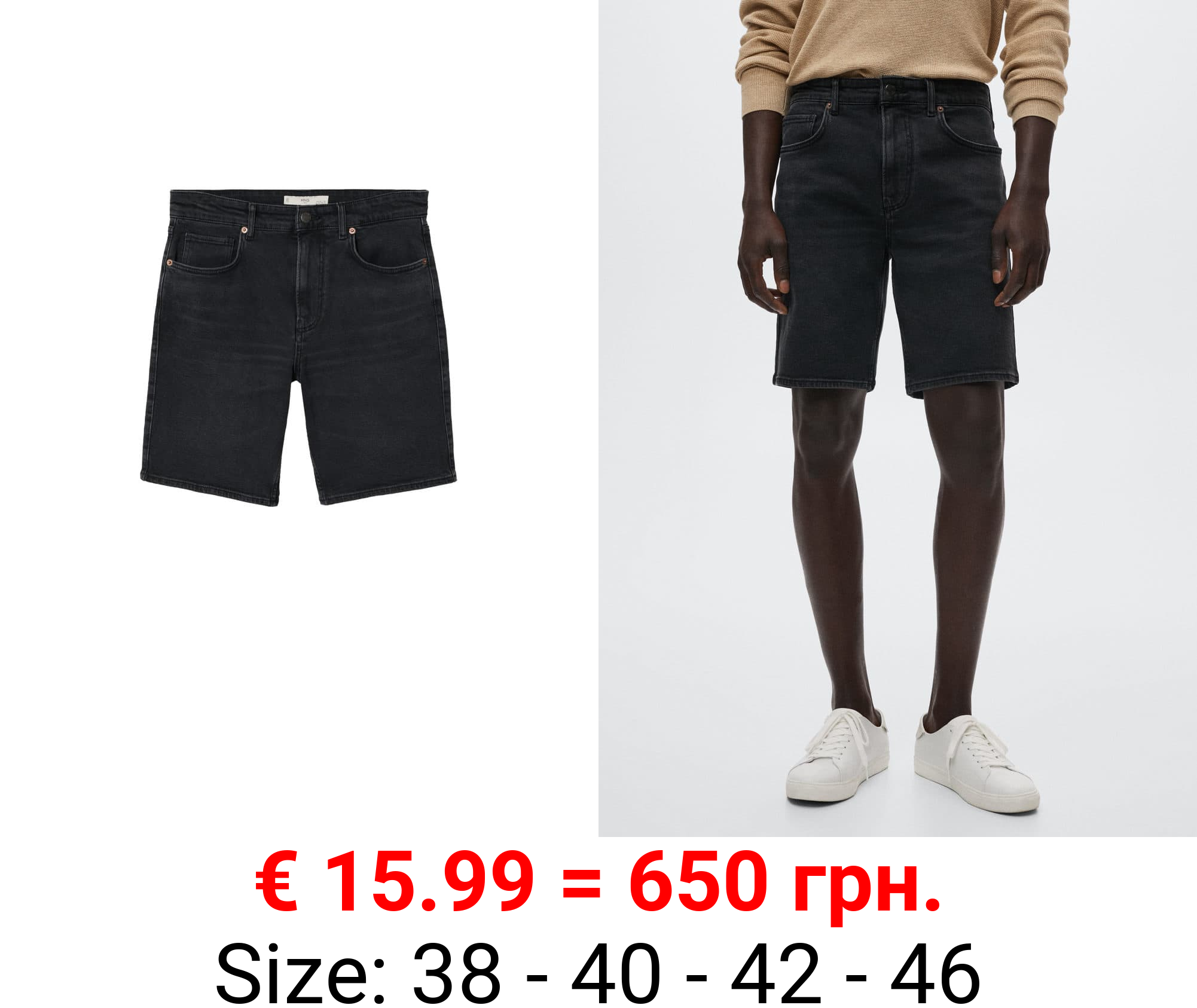 bermudas vaqueras regular-fit