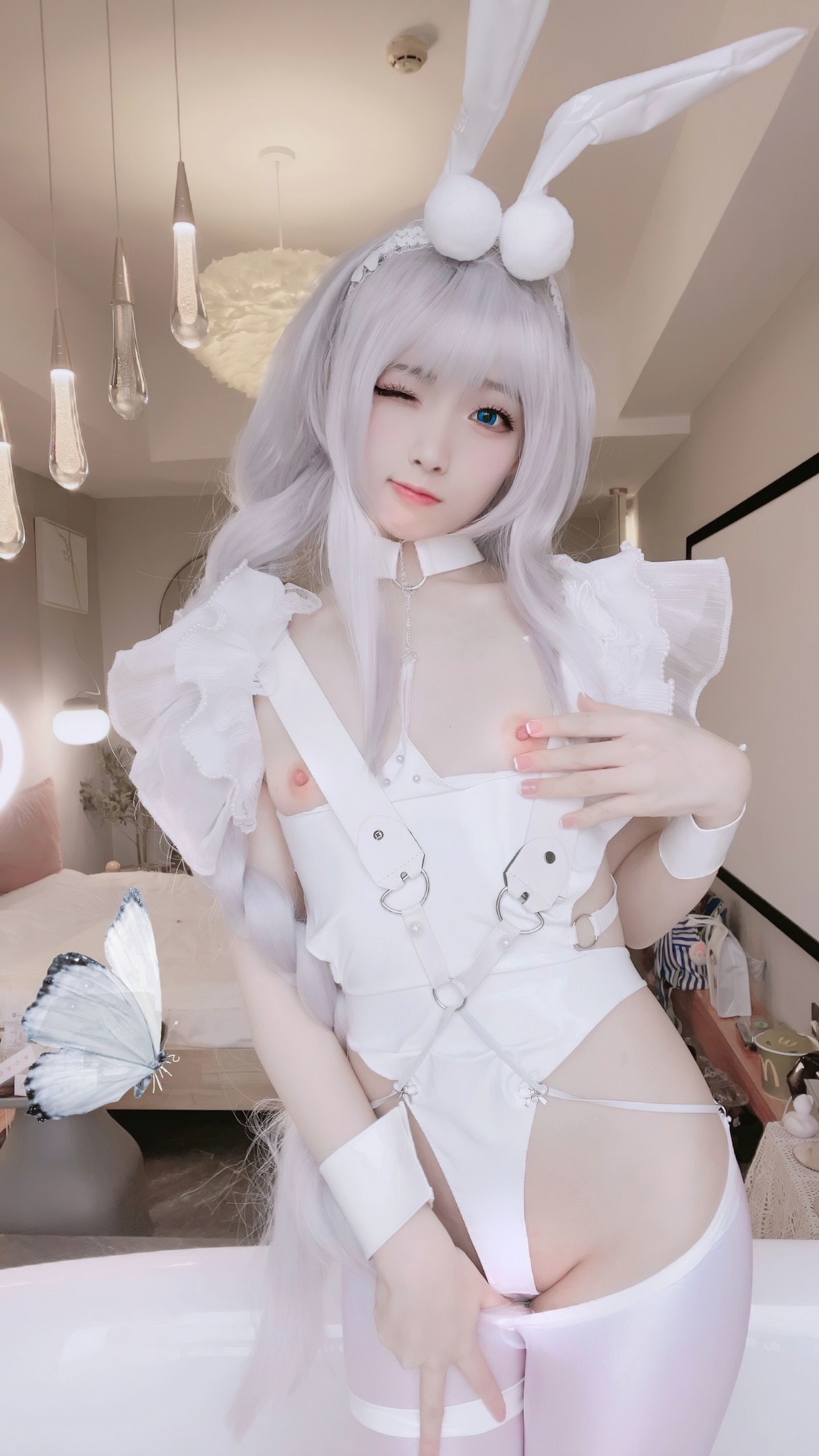 Coser 团墨染 兔儿情趣诱惑 25