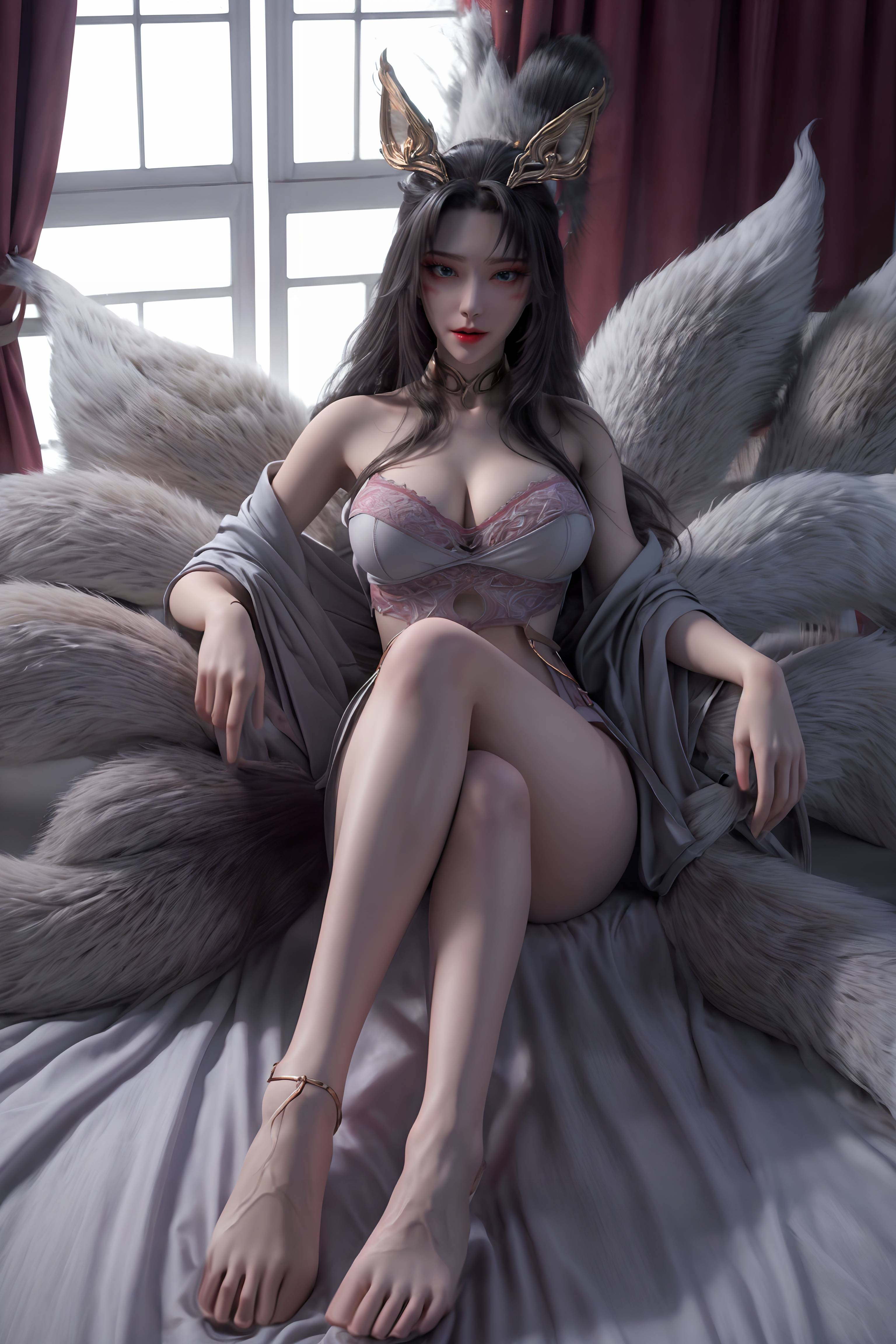 图片[18]-完美世界-天狐仙子 逼真狐尾-六色网