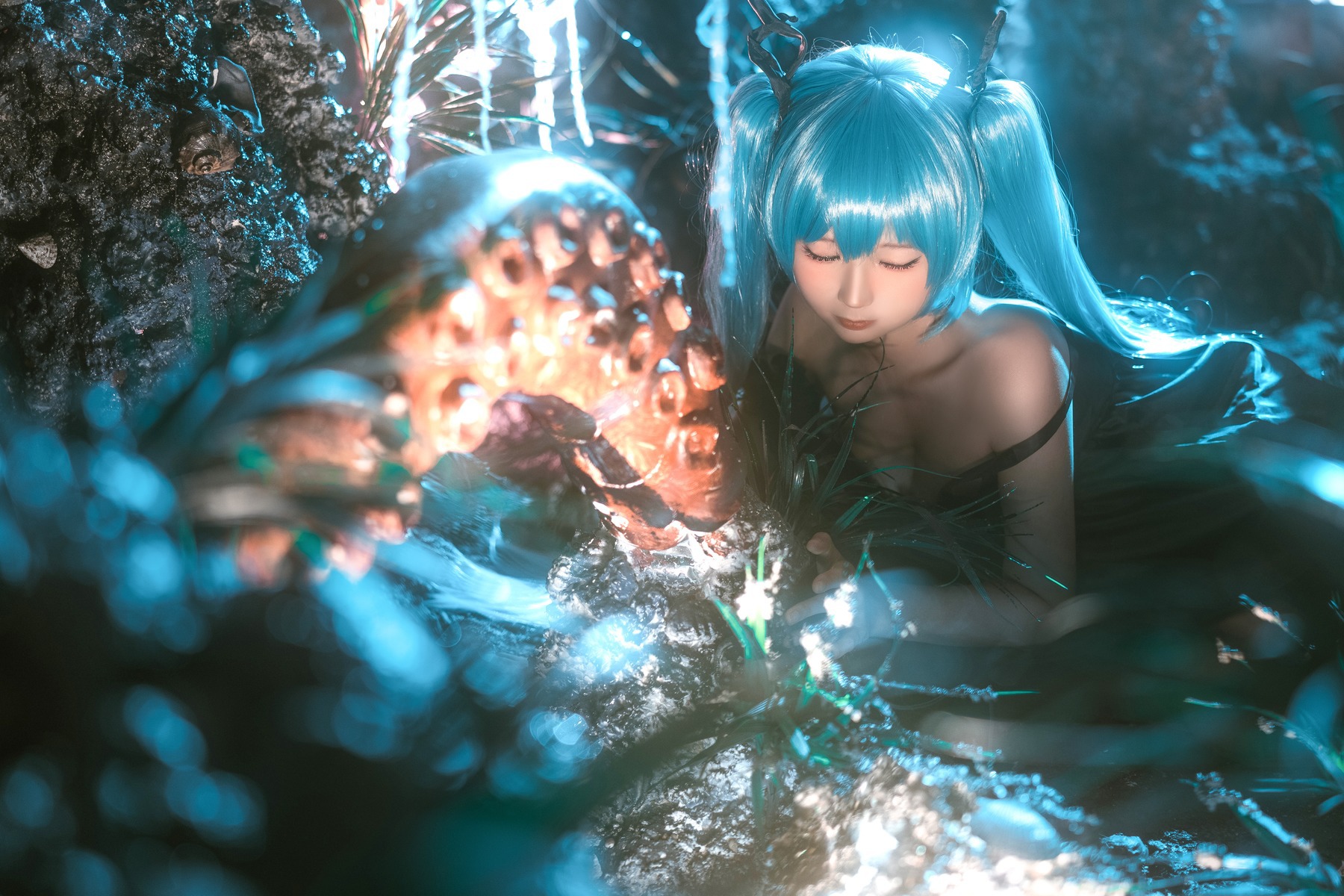 蠢沫沫 Cosplay 深海少女 26