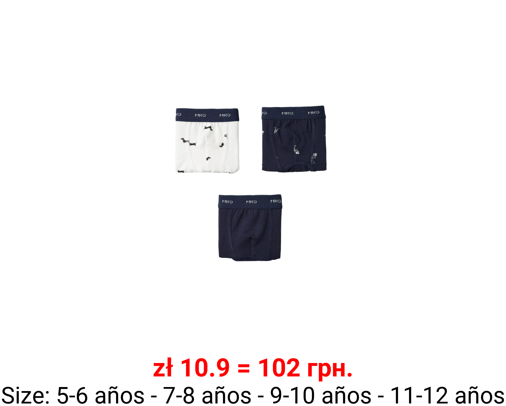 Pack 3 bóxers combinados