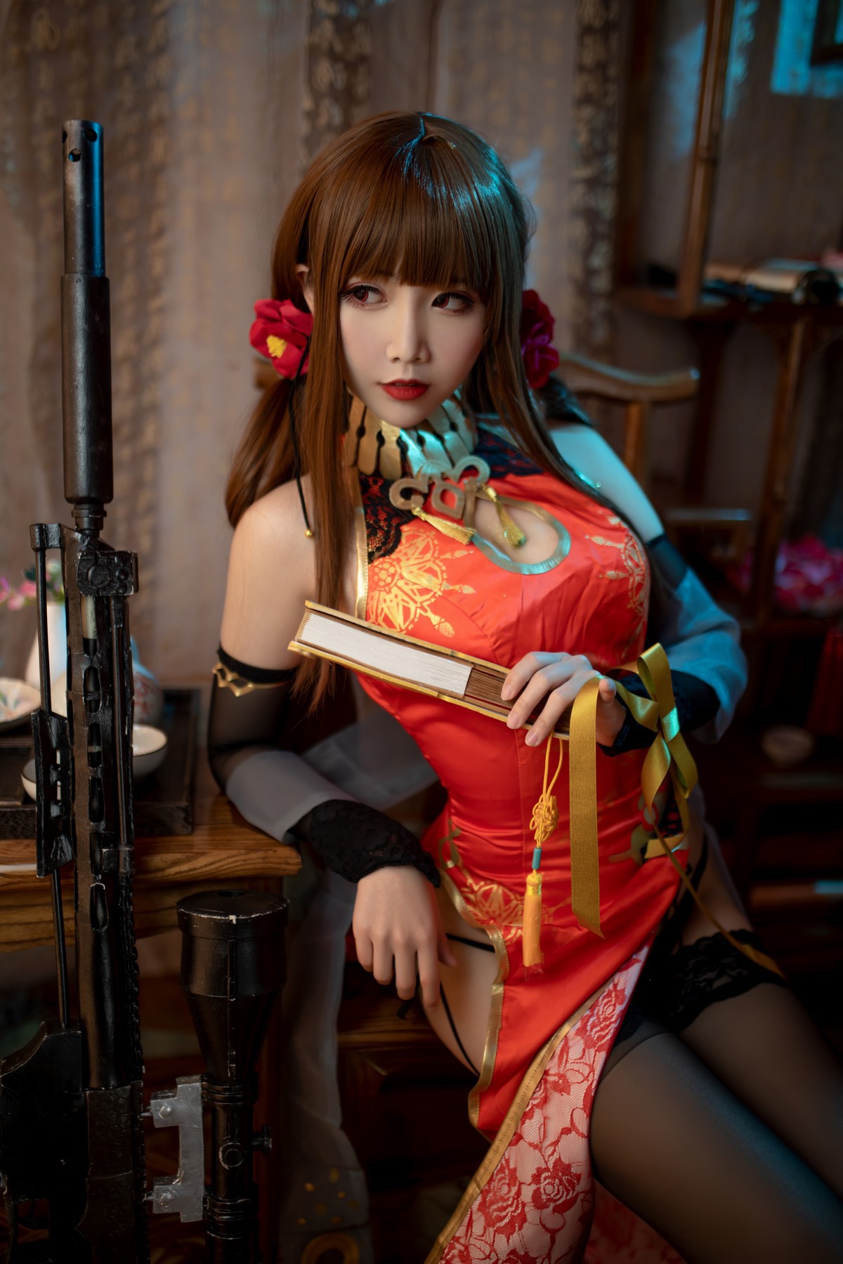Cosplay 面饼仙儿 DSR50 红牡丹 8