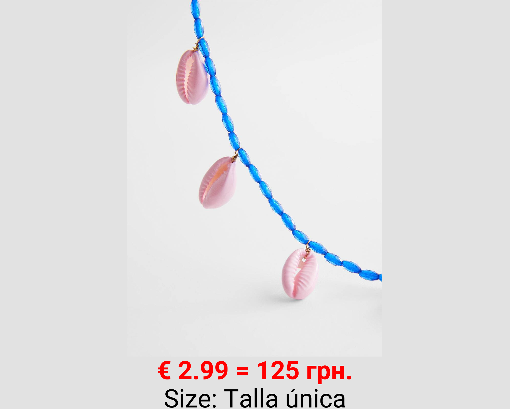 Collar choker conchas