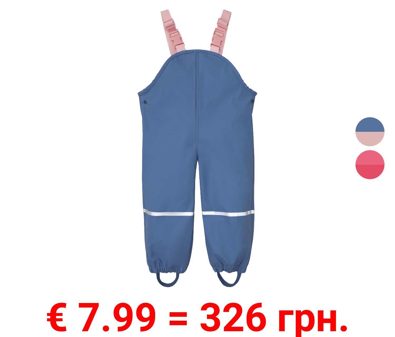 lupilu Kleinkinder Mädchen Matsch- und -Buddelhose, wind- und wasserdicht