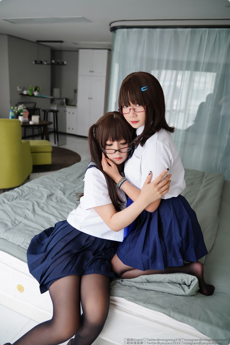 [Cos]銘銘Kizami - 黑絲JK制服 [109P] 8