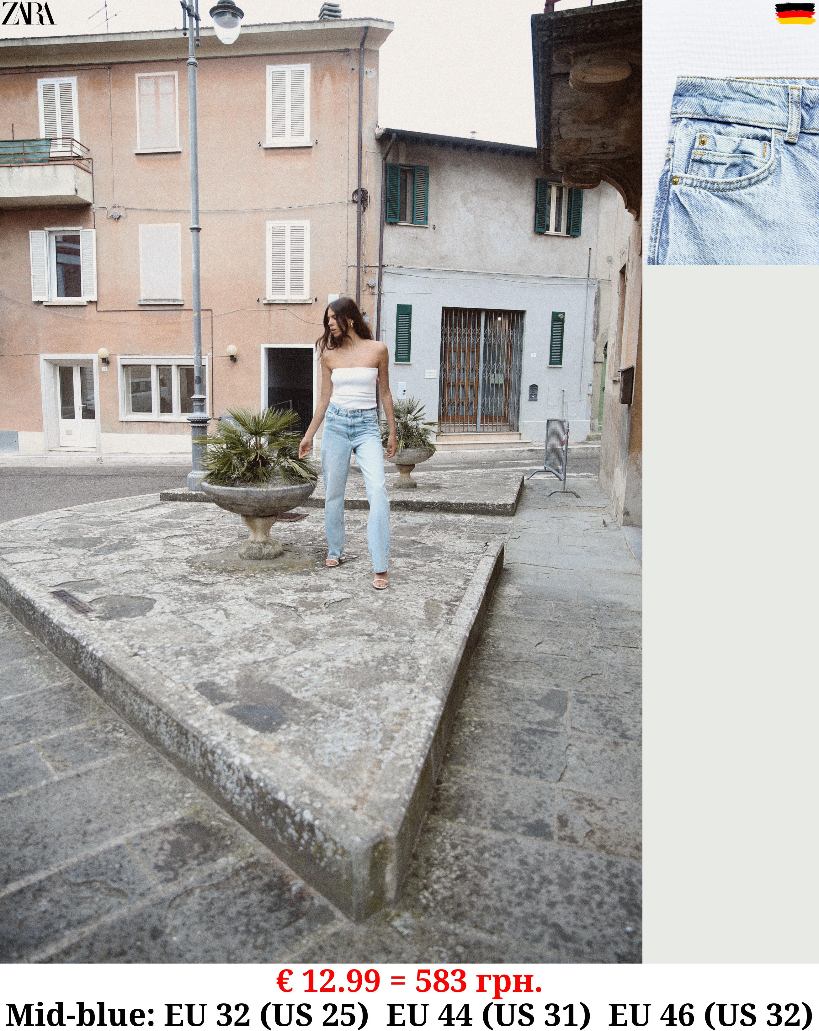 Z1975 REGULAR LEG HIGH-WAIST LONG LENGTH JEANS