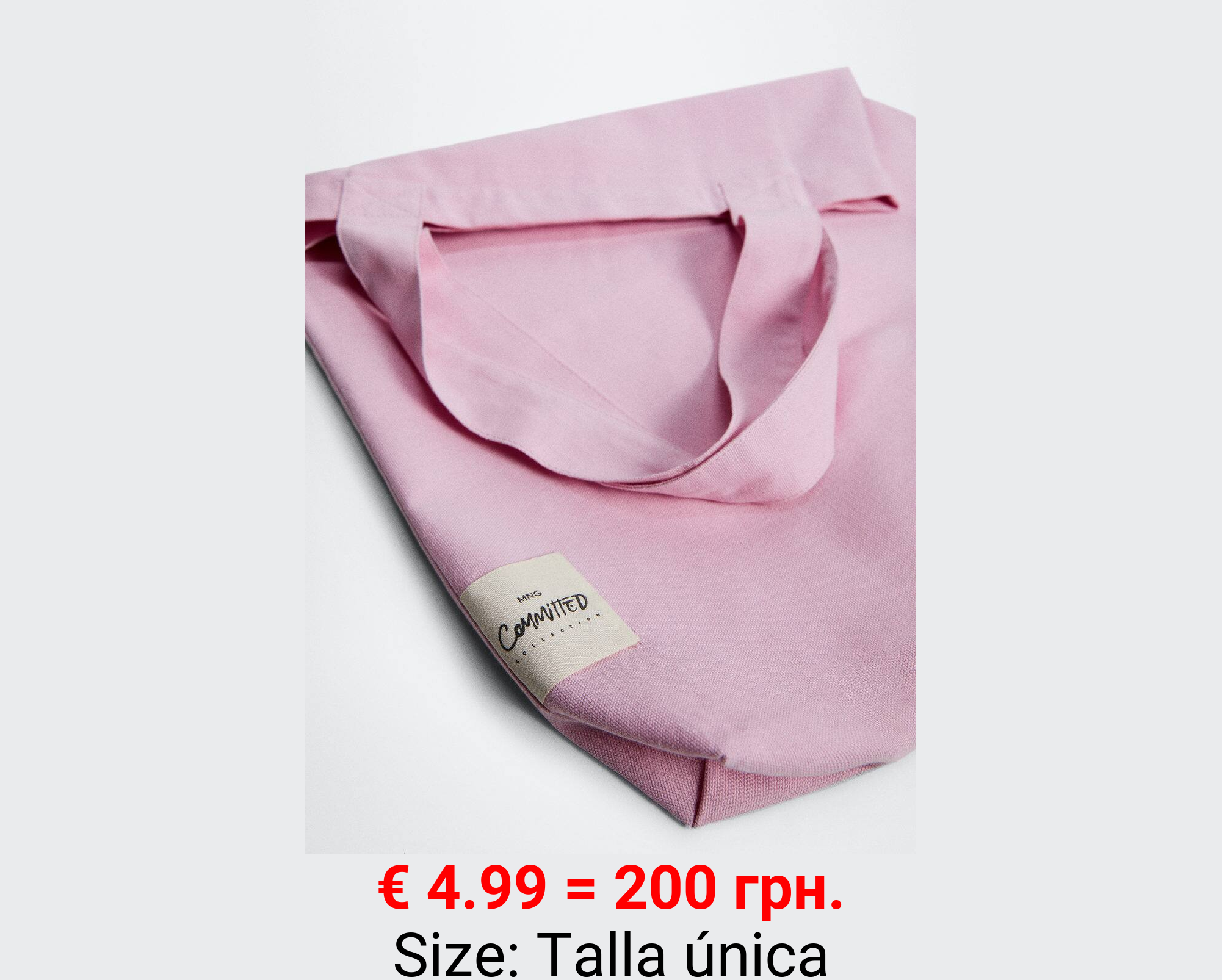 Bolso shopper algodón