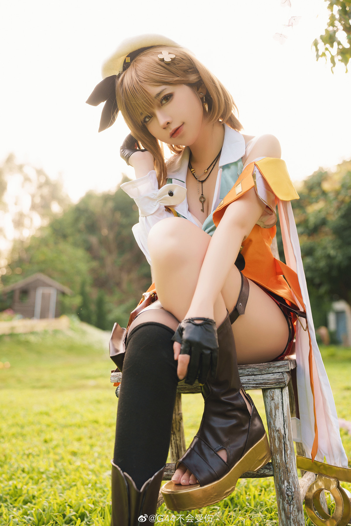 Cosplay G44不会受伤 雅努斯 & ライザリン・シュタウト 36
