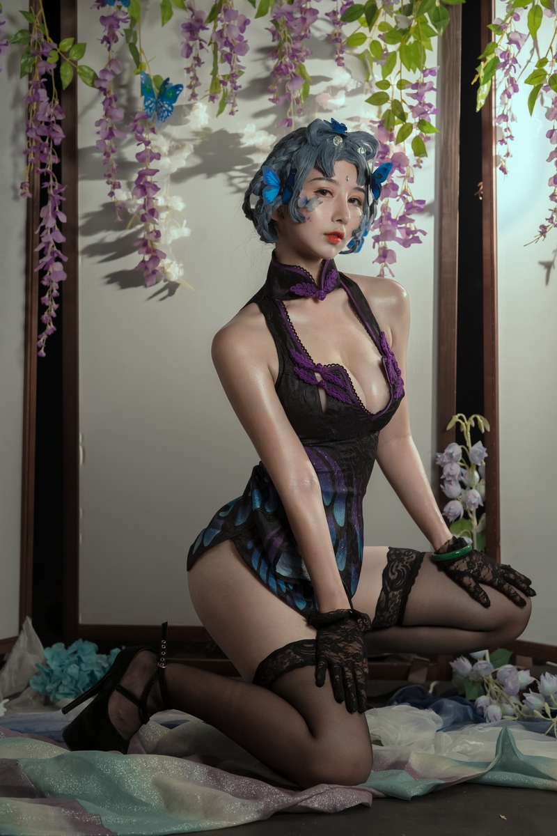 [Cos]云溪溪 - 奶桃蝴蝶 [50P] 24