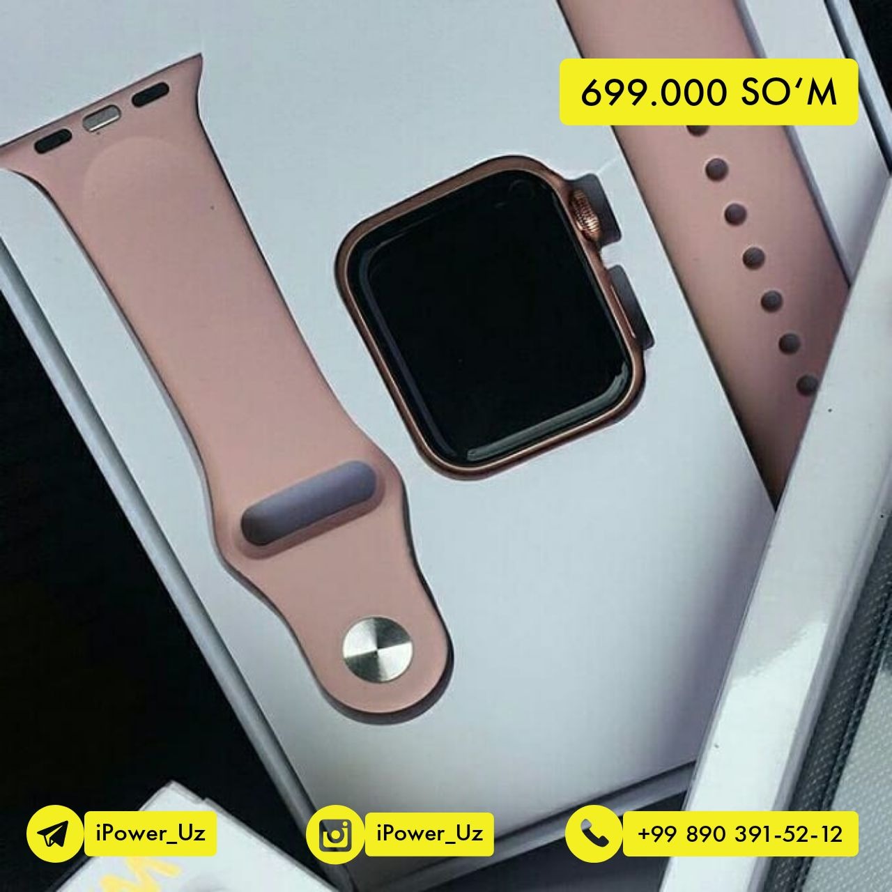 iwatch 6 lux copy narxi